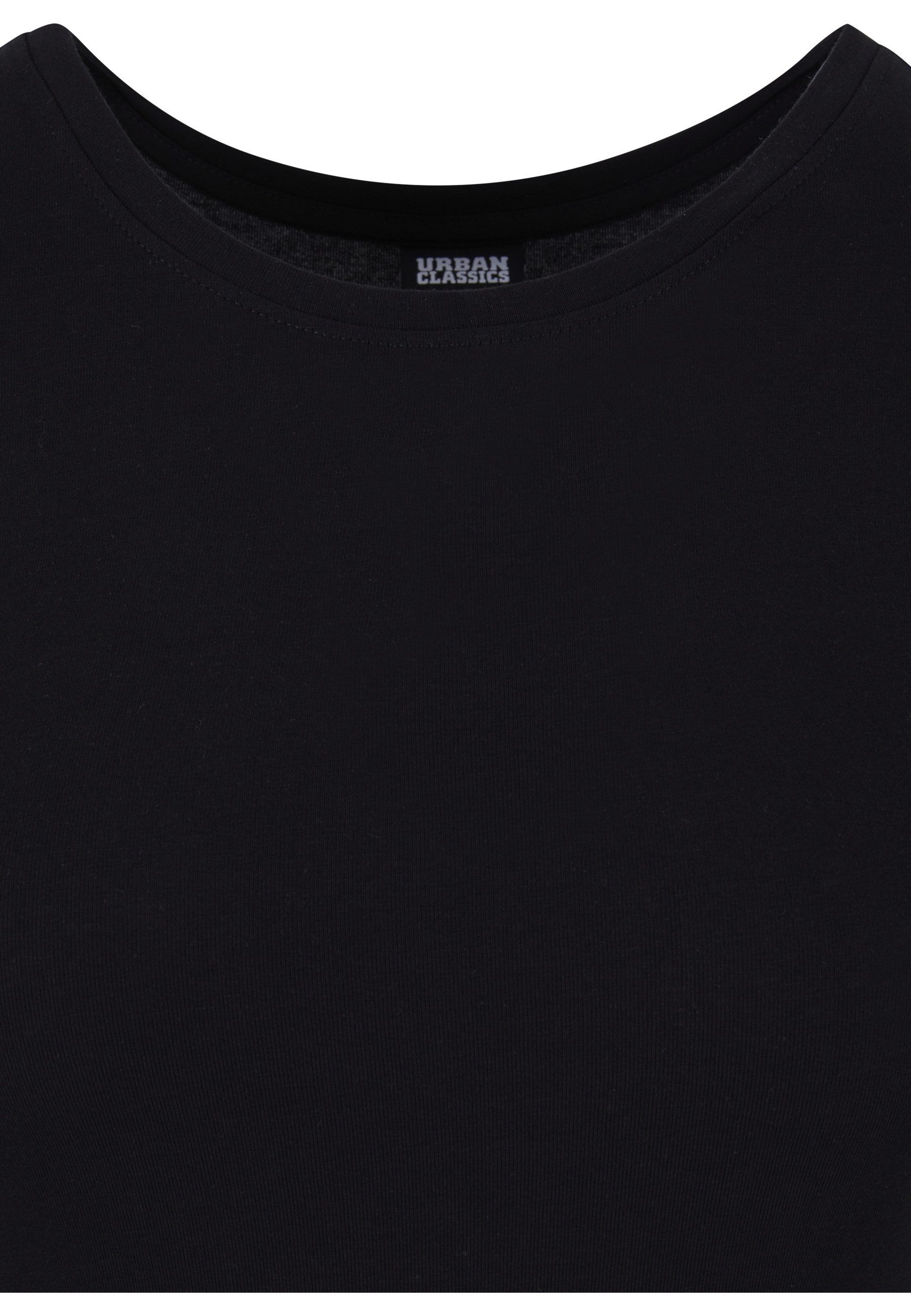 URBAN CLASSICS Langarmshirt Urban Classics Damen Ladies Stretch Jersey Longsleeve Body (1-tlg) – Bild 3 von 5