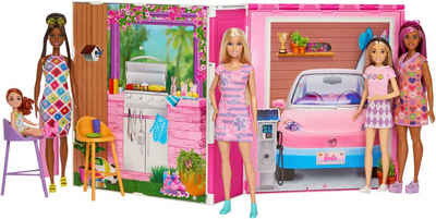 Barbie Puppenhaus Mitnehmhaus, inklusive einer Barbie Puppe