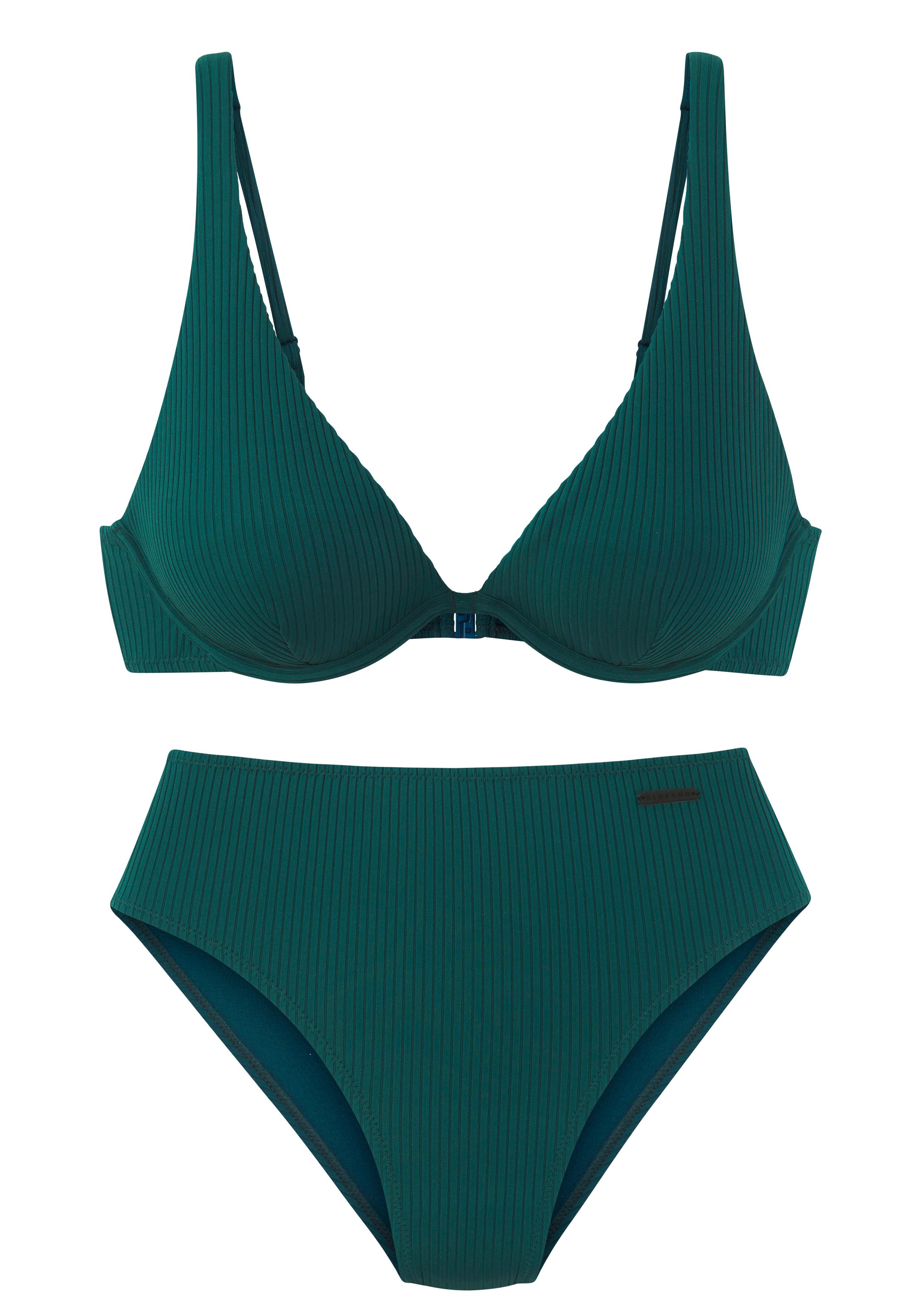 Elbsand Bügel-Bikini aus trendiger Rippware günstig online kaufen