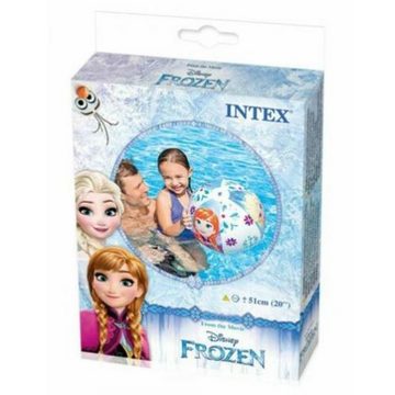 Intex Wasserball Wasserball 51cm - Die Eiskönigin Frozen Elsa und Anna / Walt Disney / Pool Schwimmbad Strand Urlaub Ball, Original Lizenz von Walt Disney