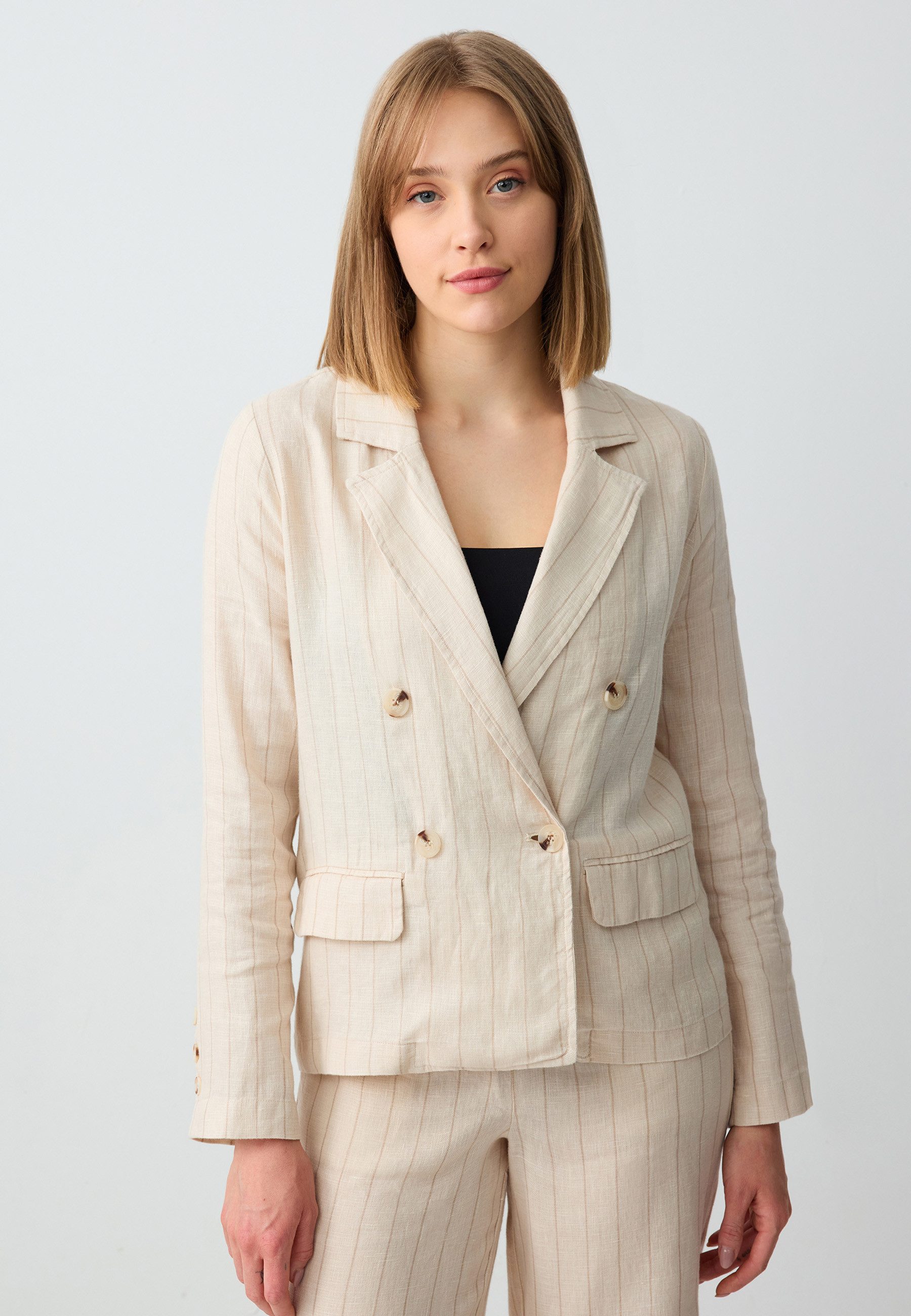 Jackett Gewebte Steinjacke