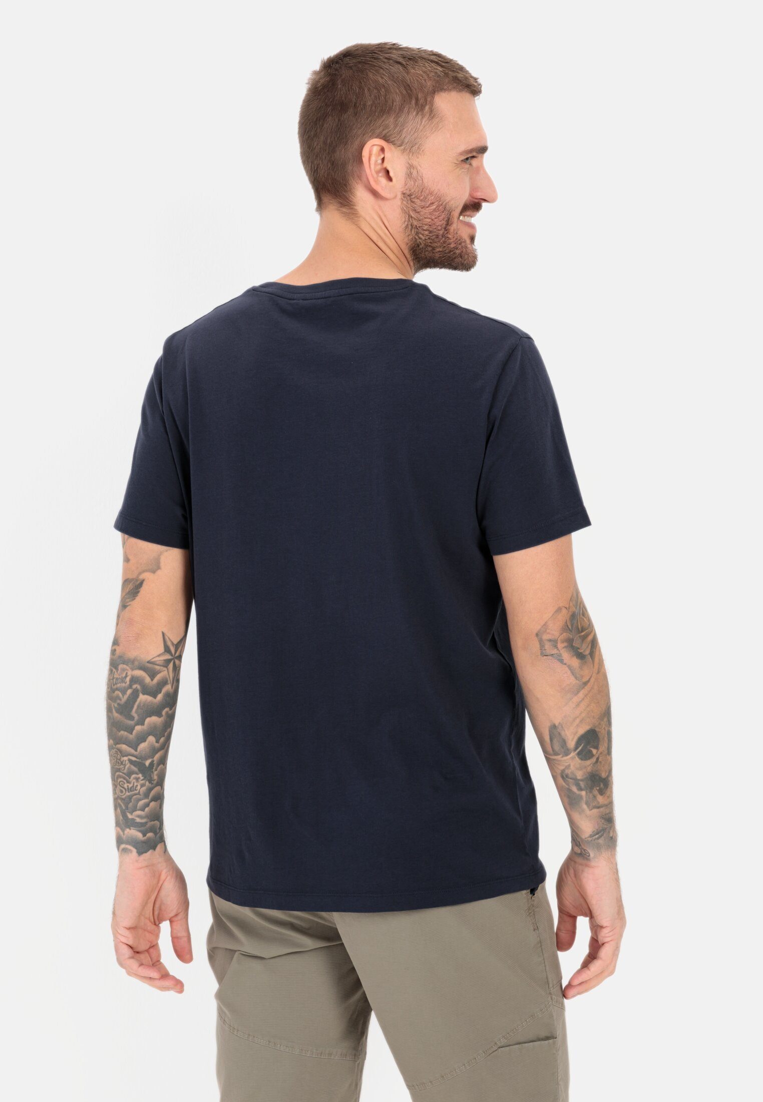camel active T-Shirt aus zertifiziertem Organic günstig online kaufen