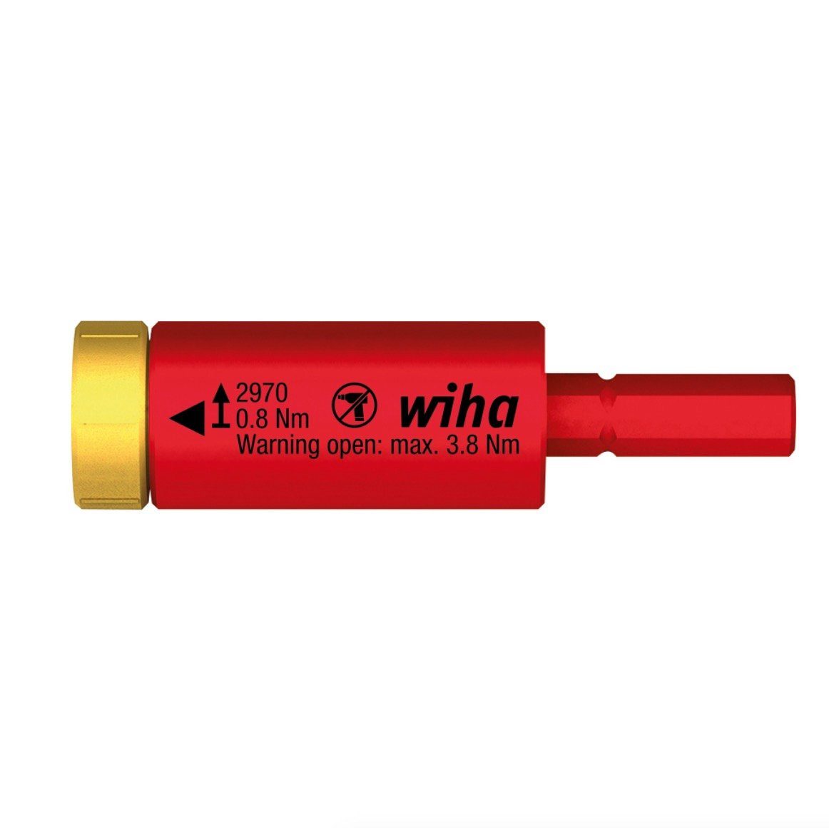 Adapter Schraubendreher 0,8 Wiha Wiha slimBits Easy Drehmoment für Torque Nm (41341)