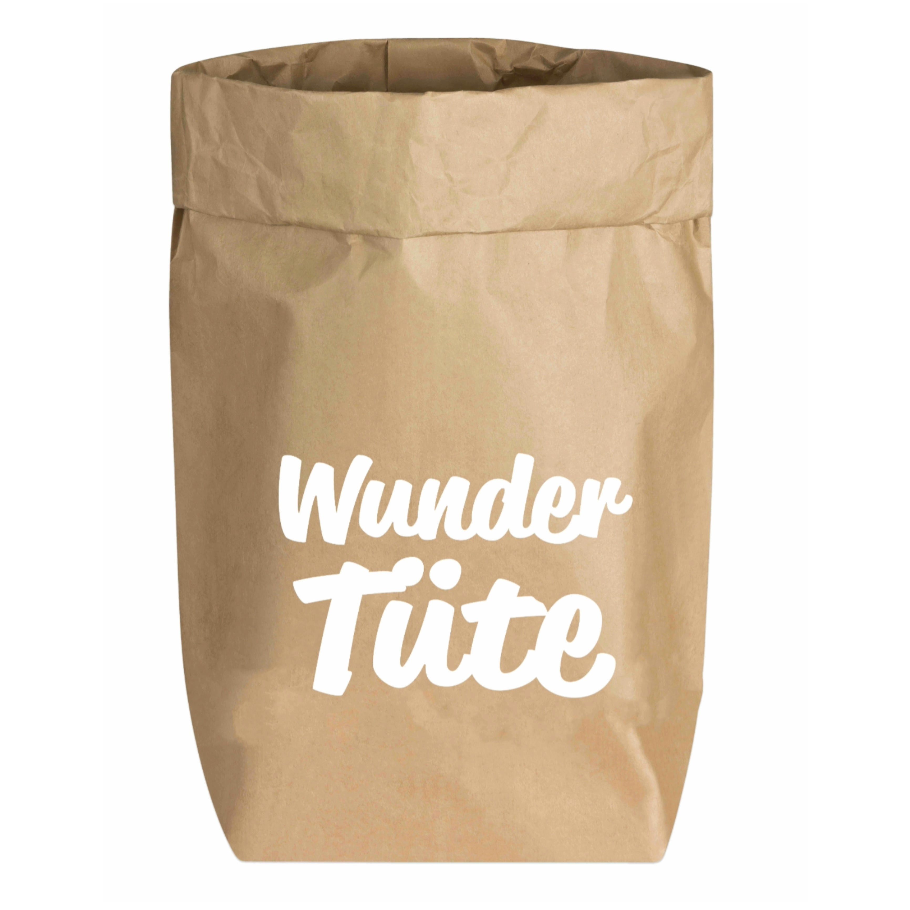 17,30 Hamburg Geschenkbox Geschenktüte natur, WUNDERTÜTE aus Kraftpapier Siebdruck von 17,30 Ham