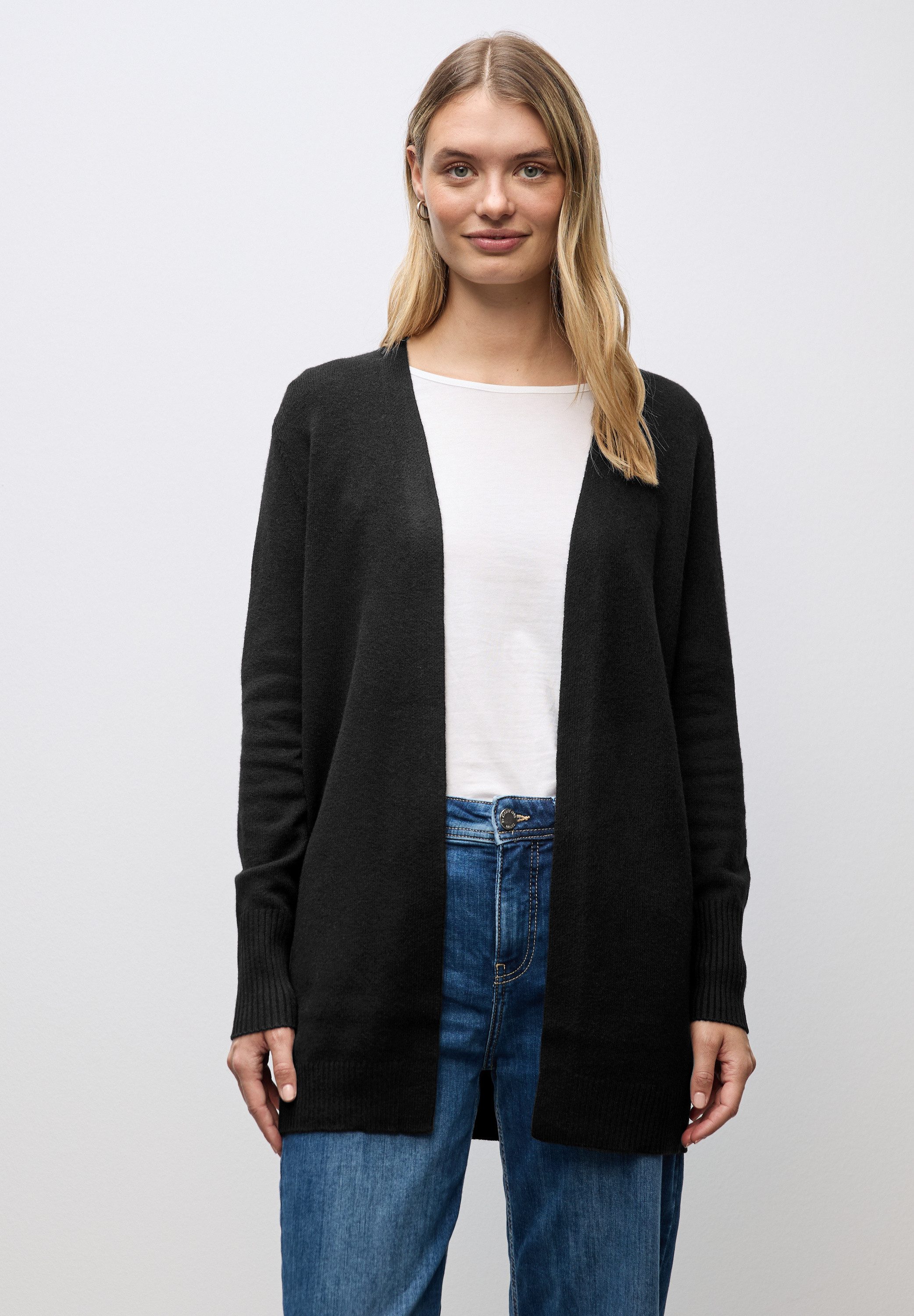 STREET ONE Strickjacke aus softem Materialmix günstig online kaufen