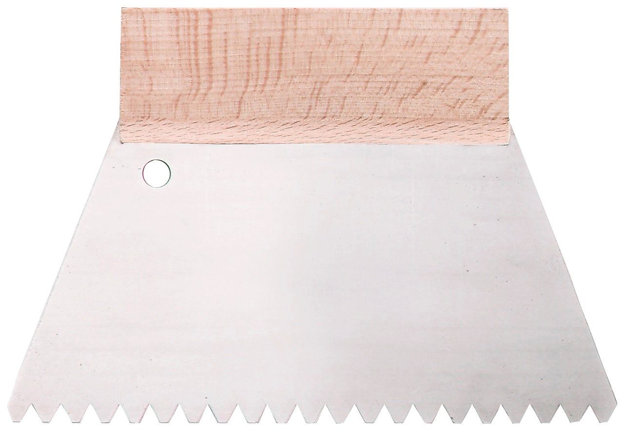Bodenmeister Dispersionskleber und reicht für Teppichboden, 3kg Zahnspachtel, (2-tlg), PVC Vinyl, für 12qm und ca. Kleber