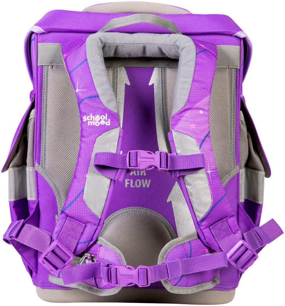 SCHOOL-MOOD® Schulranzen Timeless Pro (Set, 7-tlg)