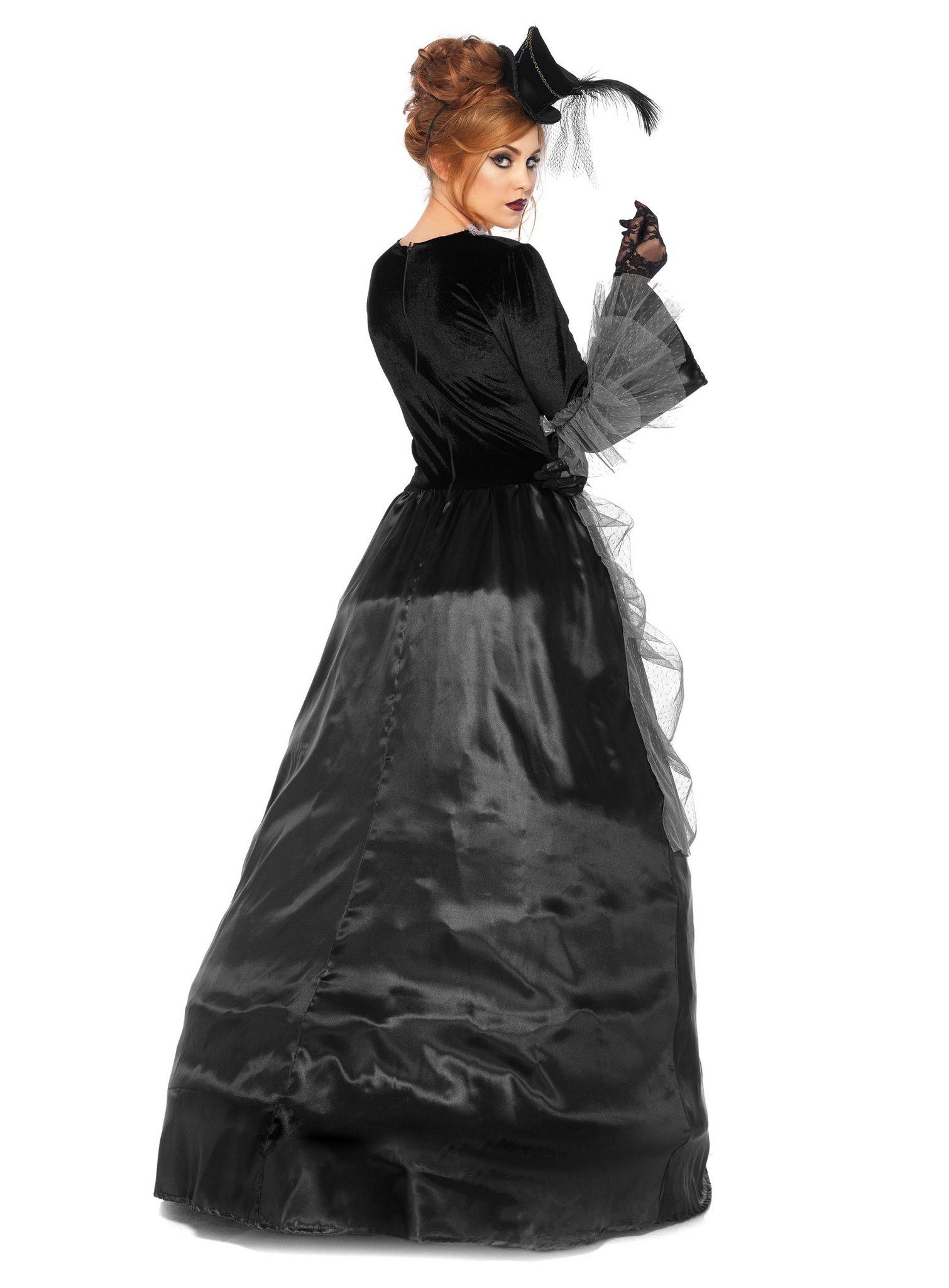 Leg Avenue Vampir-Kostüm Viktorianische Vampirin, Düsteres Ballkleid für Ha günstig online kaufen