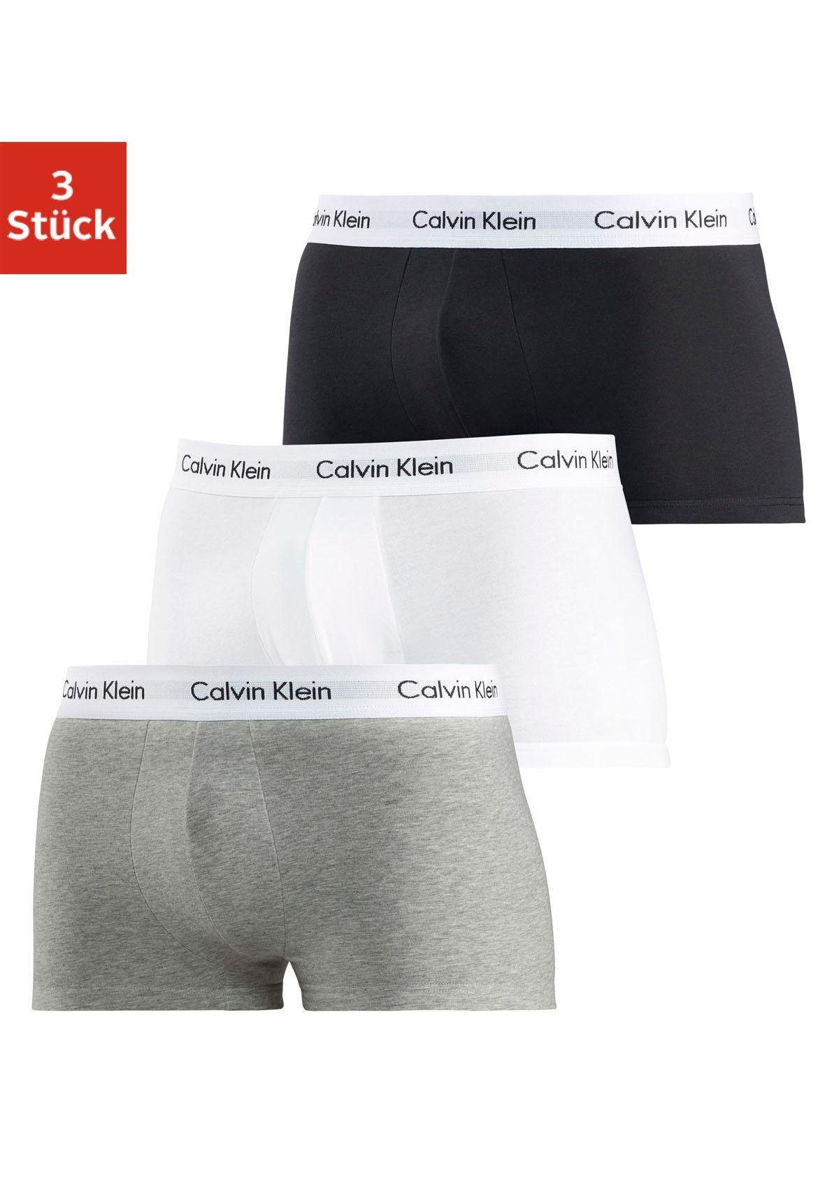 Calvin Klein Underwear Hipster (3-St) mit weißem Webbund