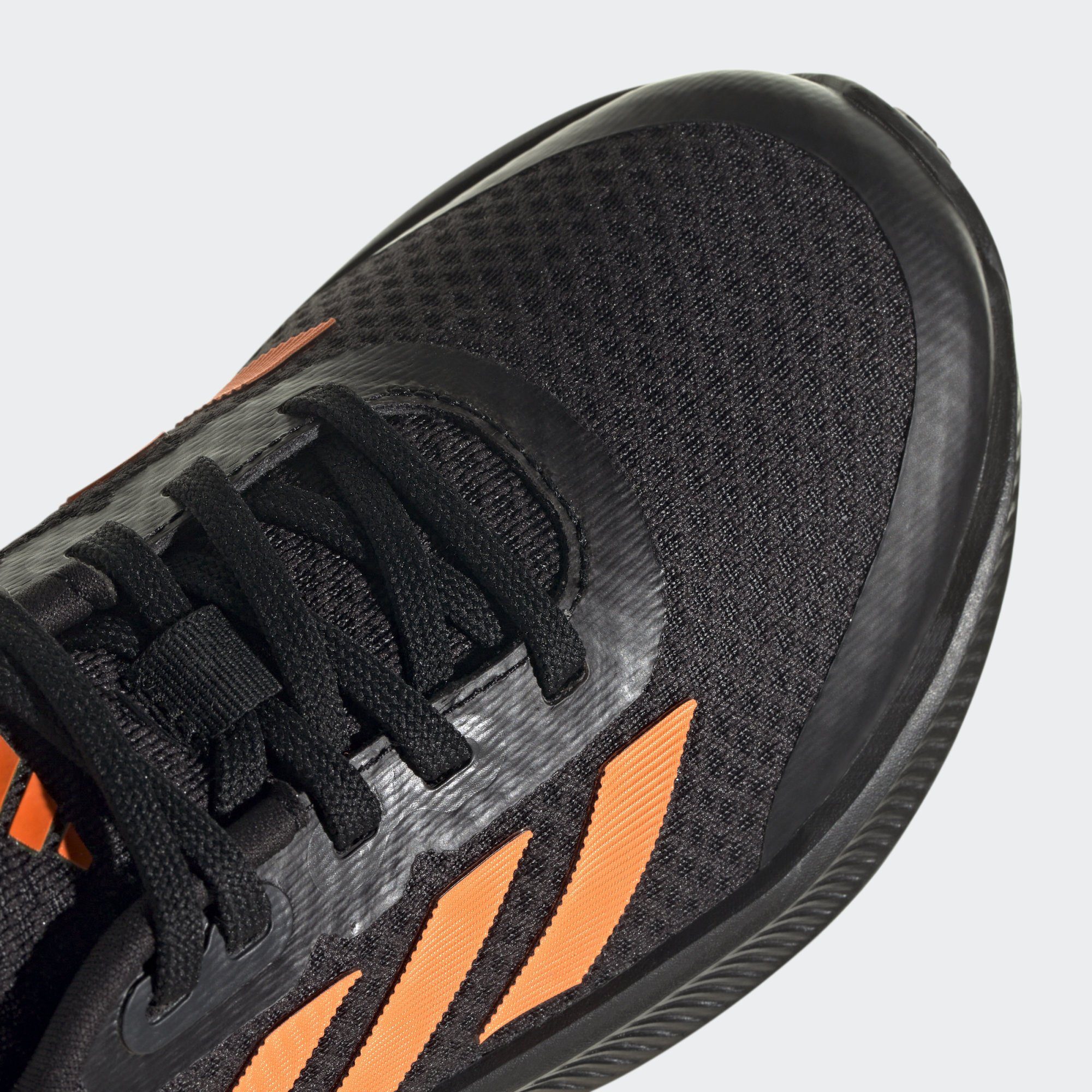 adidas Sportswear RUNFALCON Black SCHUH / Orange Solar Gold Screaming 3 Sneaker LACE / Core