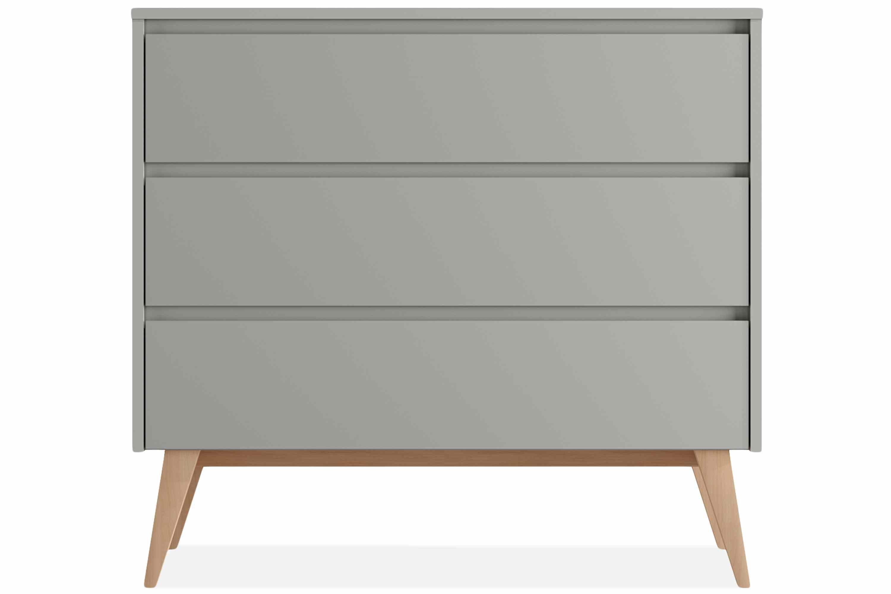 KONSIMO® Kommode DAMBI Kinderkommode, Schubladenschrank, hergestellt in der EU, mit 3 Schubladen, Soft-Close-Funktion