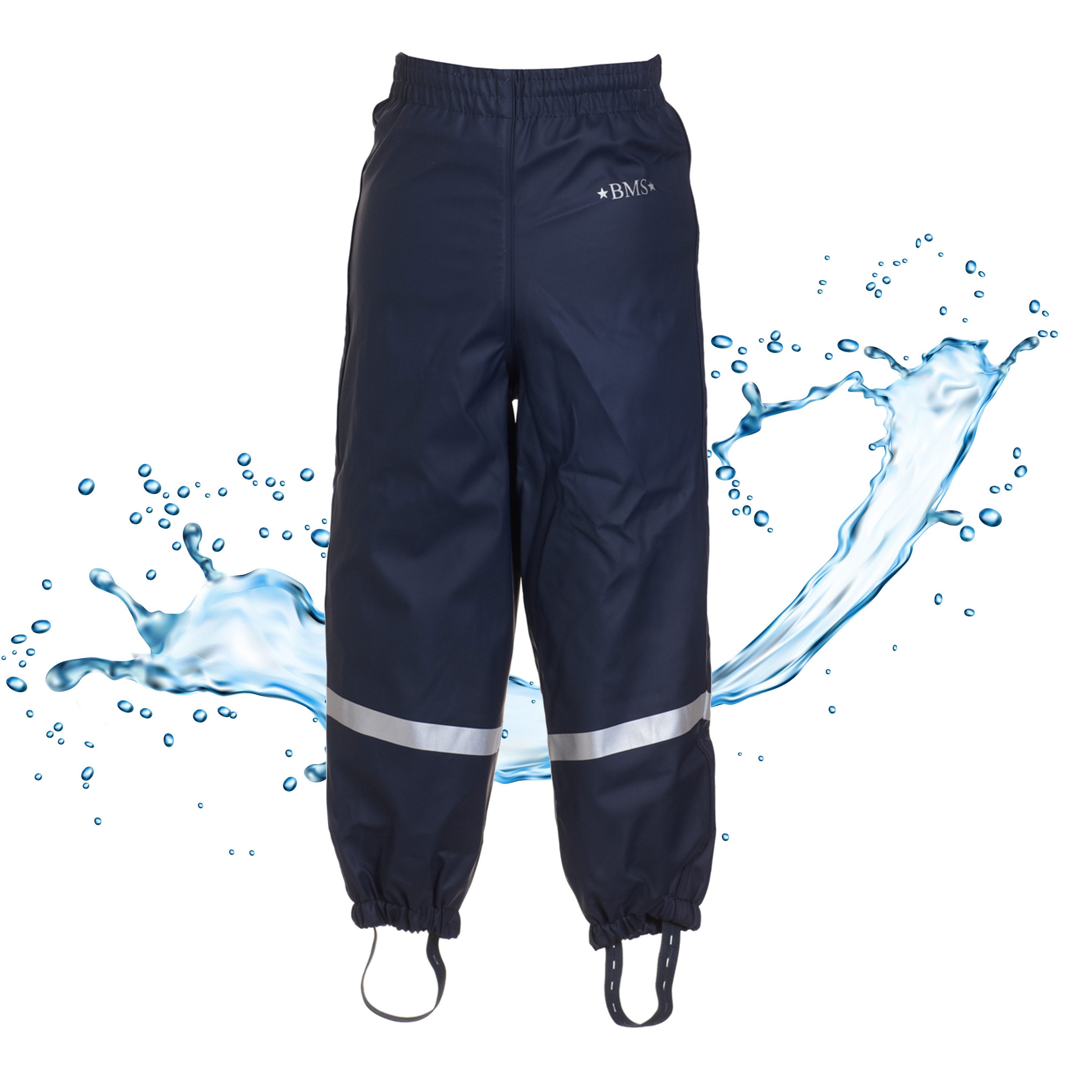 BMS Schneehose Thermo Matsch-Bundhose 100% wasserdicht & pflegeleicht