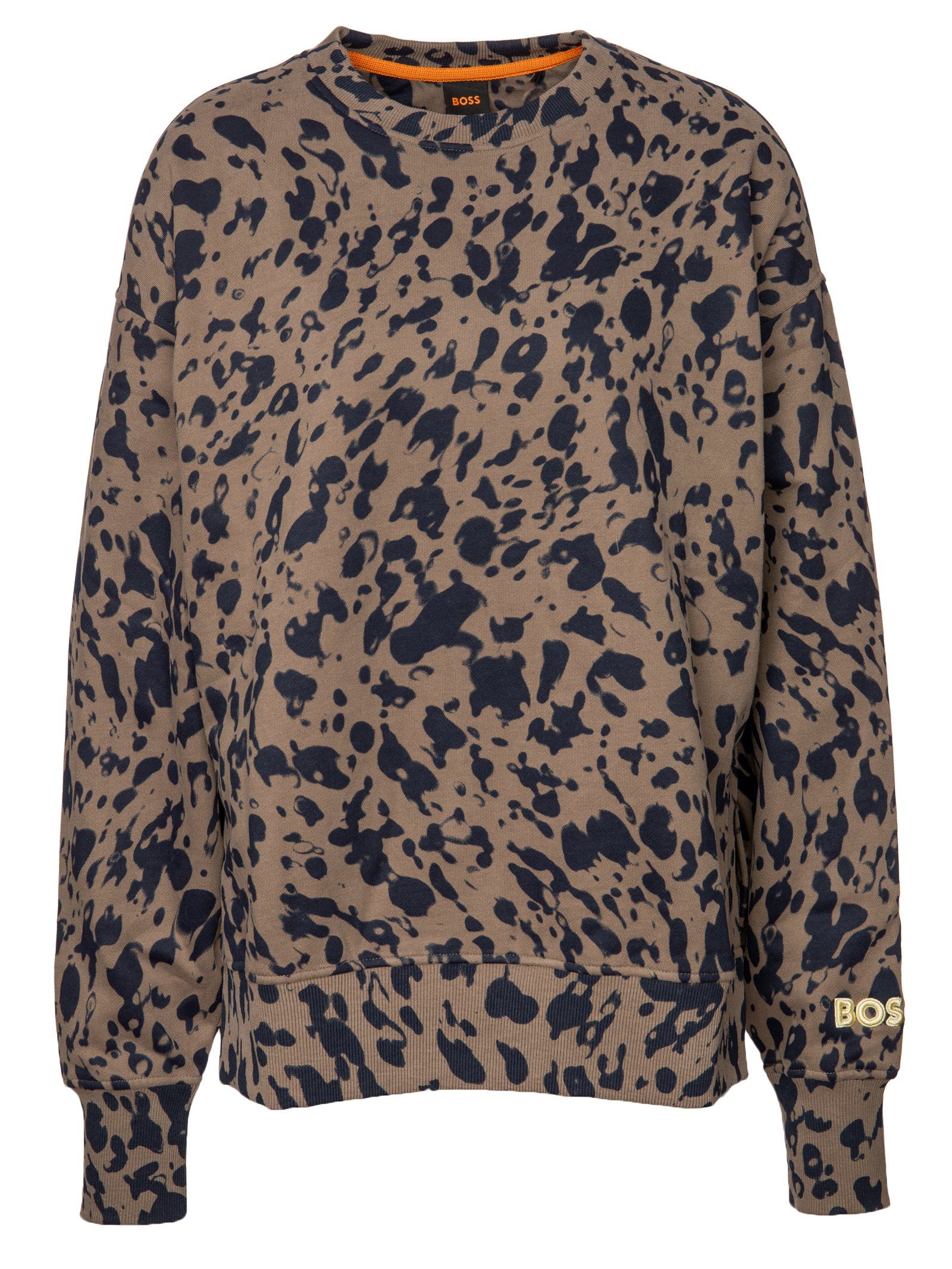 Felpa Con Cappuccio BOSS Donna - 100% Cotone, Logo Piccolo, Vestibilità Ampia - Foto 10