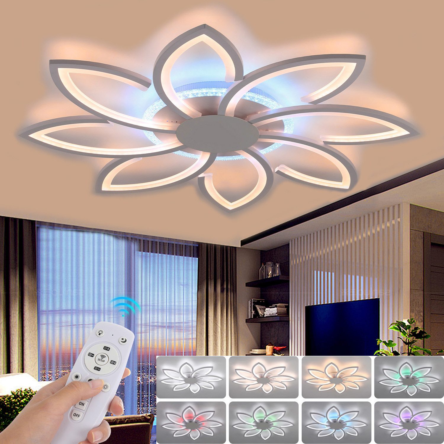 oyajia LED Deckenleuchte 90W LED Deckenlampe günstig online kaufen