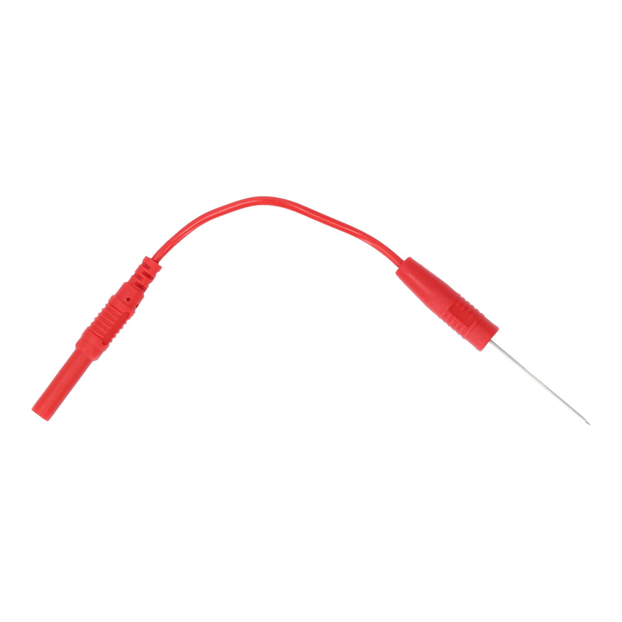 KS Tools Multimeter KS Tools 4,0 mm Eingangsbuchse auf nadelförmige Prüfspitze, rot