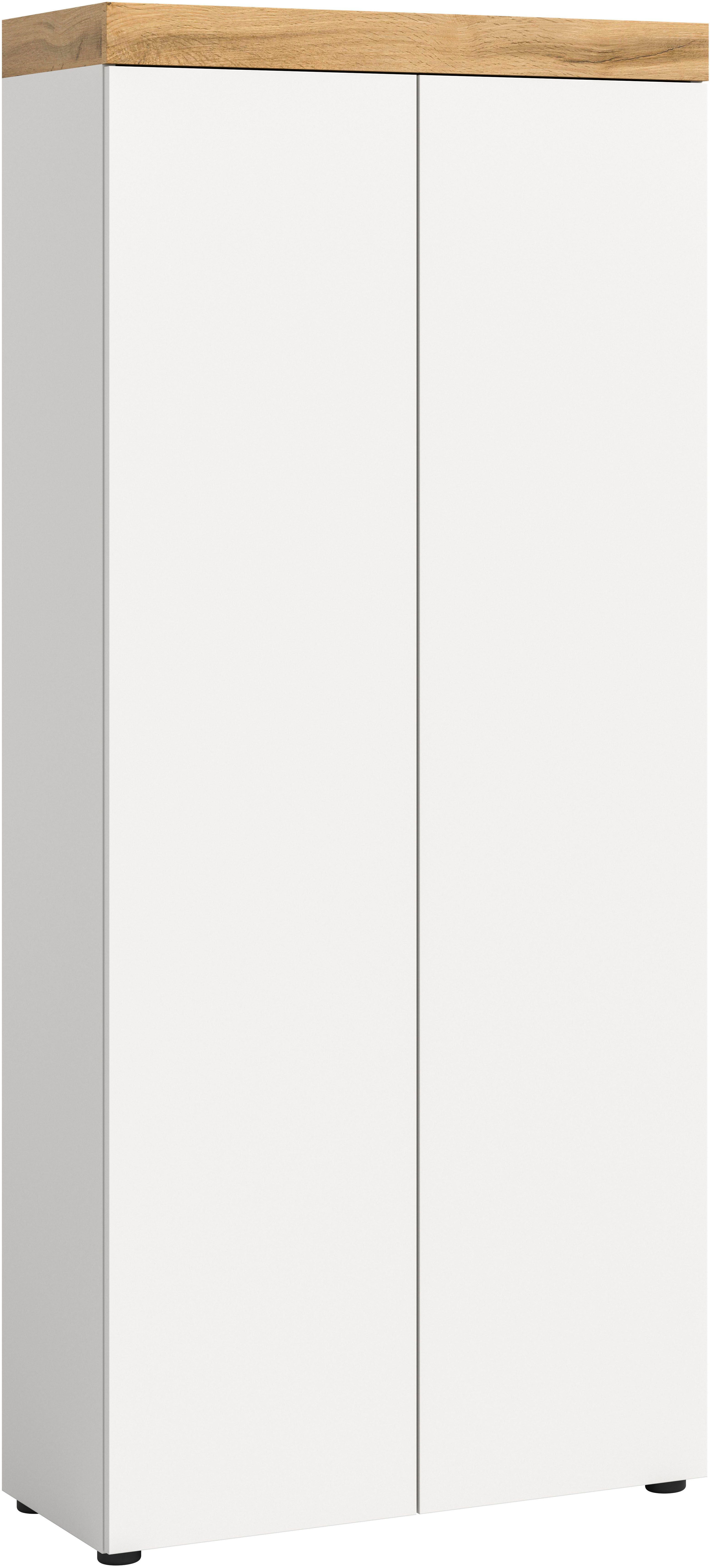 OTTO home Schuhschrank MAMBO, TOPSELLER!, Höhe 179 cm, 2 Türen, 9 Einlegeböden (1-St., hängend oder stehend montierbar) Schuhschrank, Schuhkommode, Flur, Diele