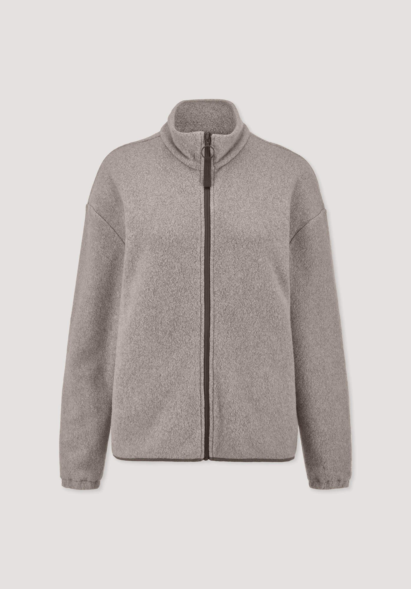 Hessnatur Fleecejacke ACTIVE LIGHT aus reiner Bio-Baumwolle (1-St)