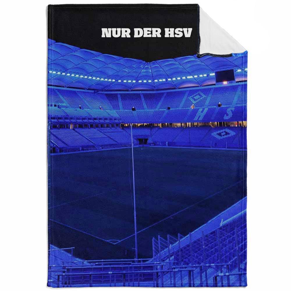 HSV Kunstfaserbettdecke HSV Flanellfleecedecke Stadion