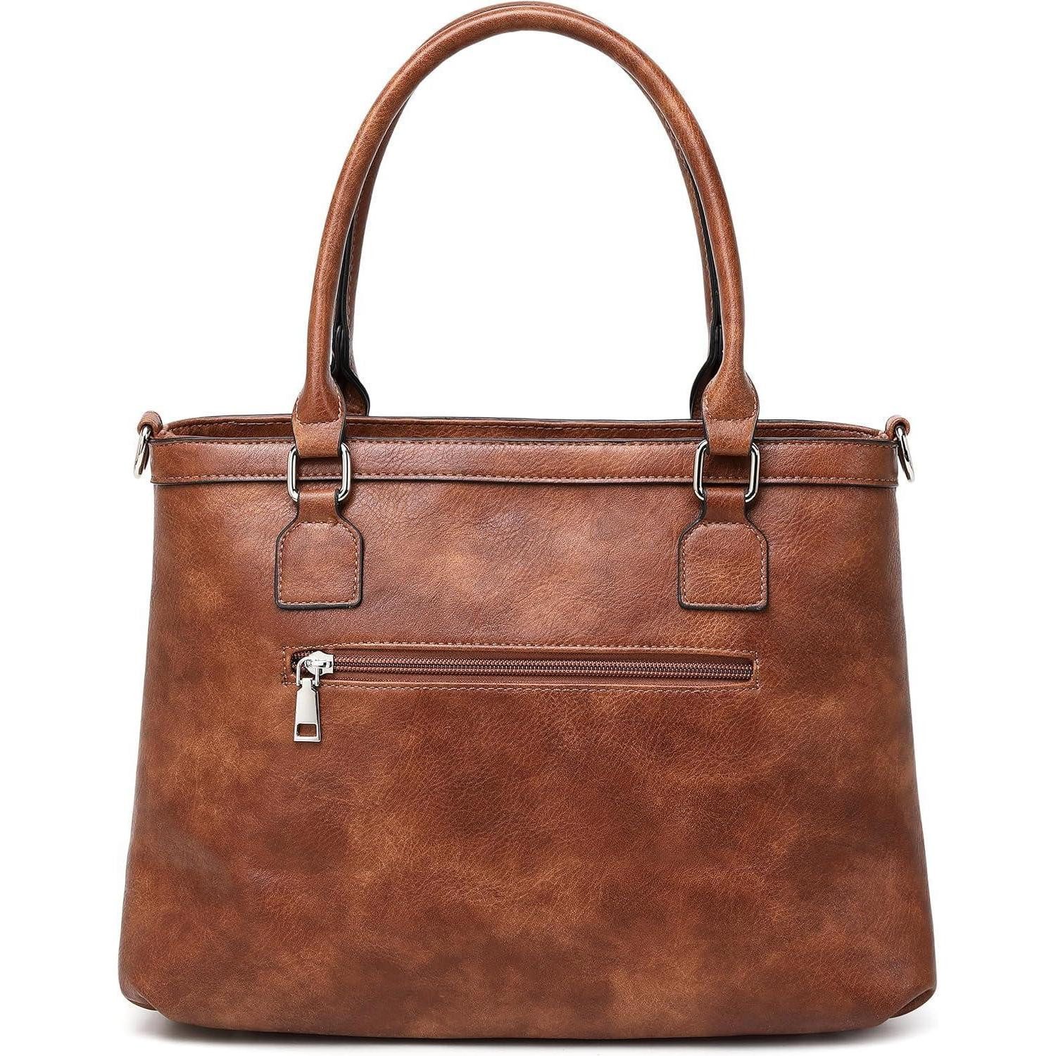 LuxusKollektion Henkeltasche Große Damen Henkeltasche Leder Umhängetasche B günstig online kaufen