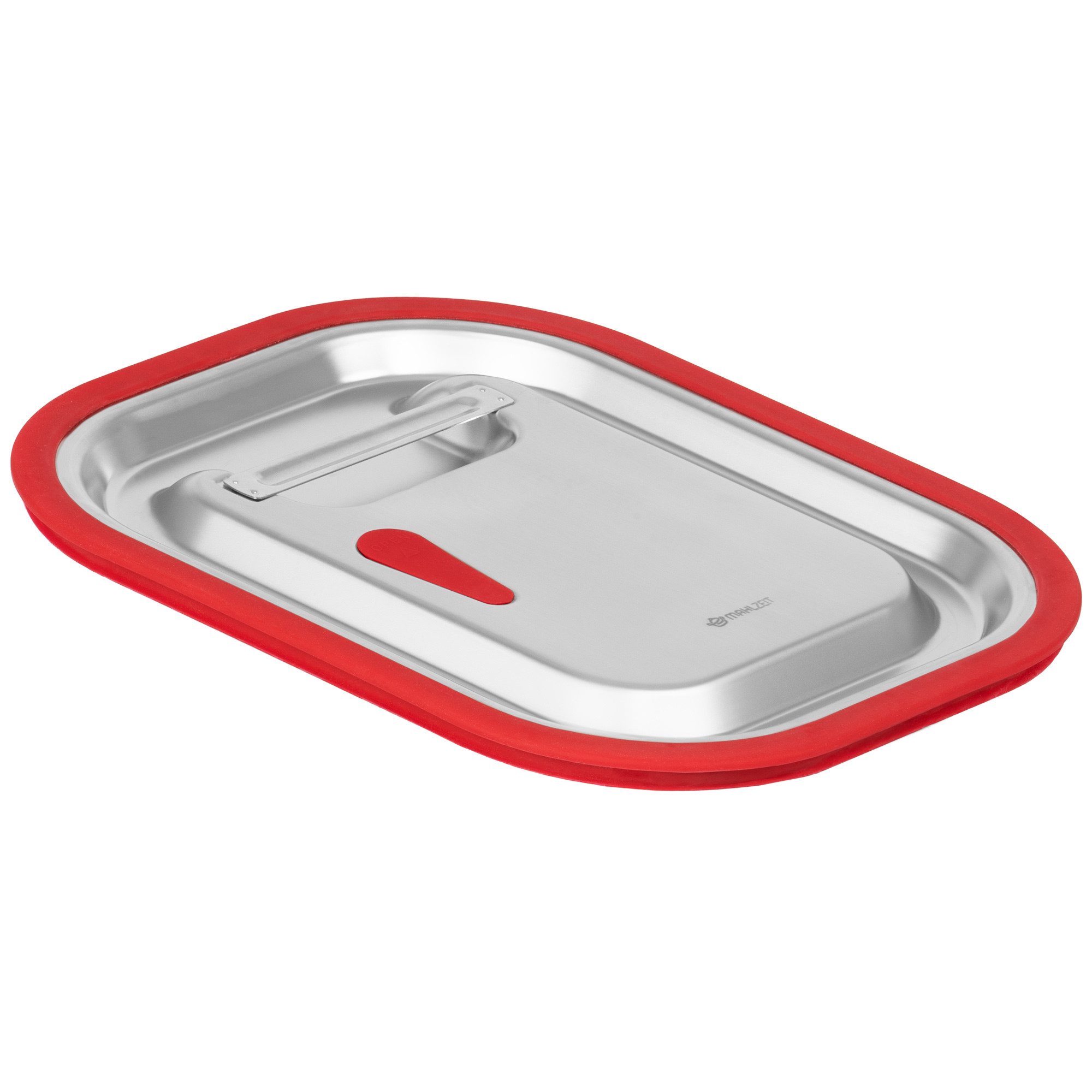 Mahlzeit Thermobehälter GN Behälter Deckel mit Silikonrand für GN 1/2, Edelstahl Gastrodeckel, Edelstahl, (1-tlg), Mit Vakuumablassventil