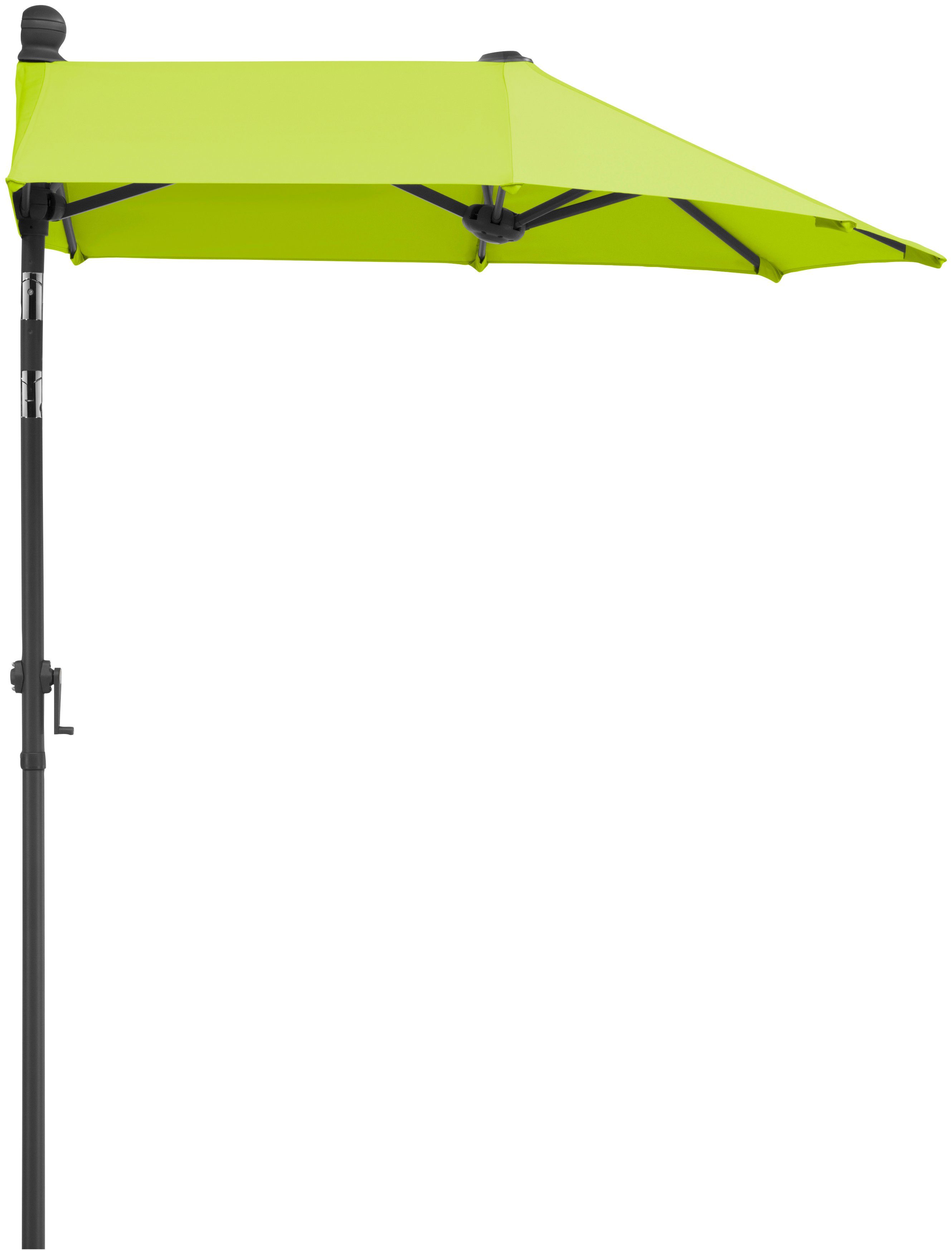 Schneider Schirme Balkonschirm Salerno mezza, LxB: 150x150 cm, mit Schutzhülle, ohne Schirmständer