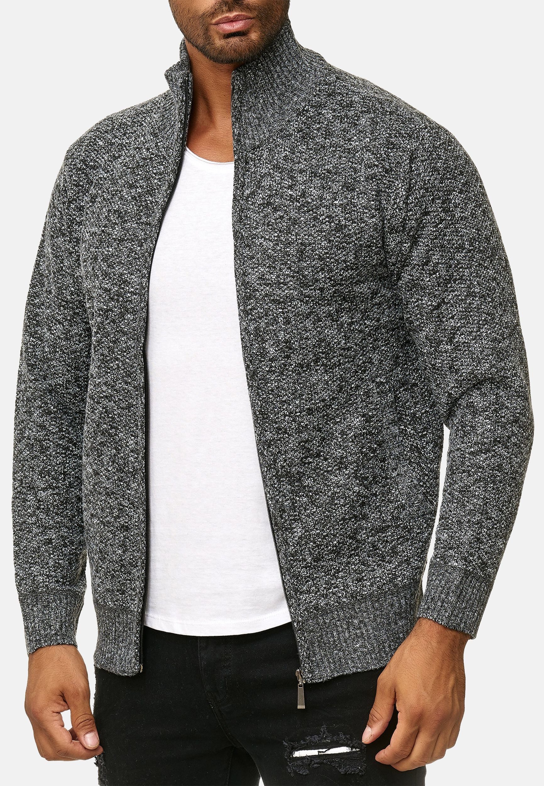 Max Men Cardigan Cardigan mit Stehkragen günstig online kaufen