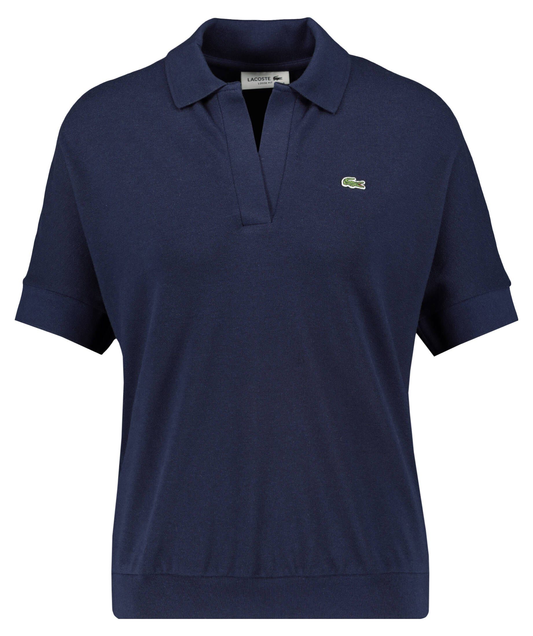 Lacoste Poloshirt Damen Poloshirt Kurzarm (1-tlg)