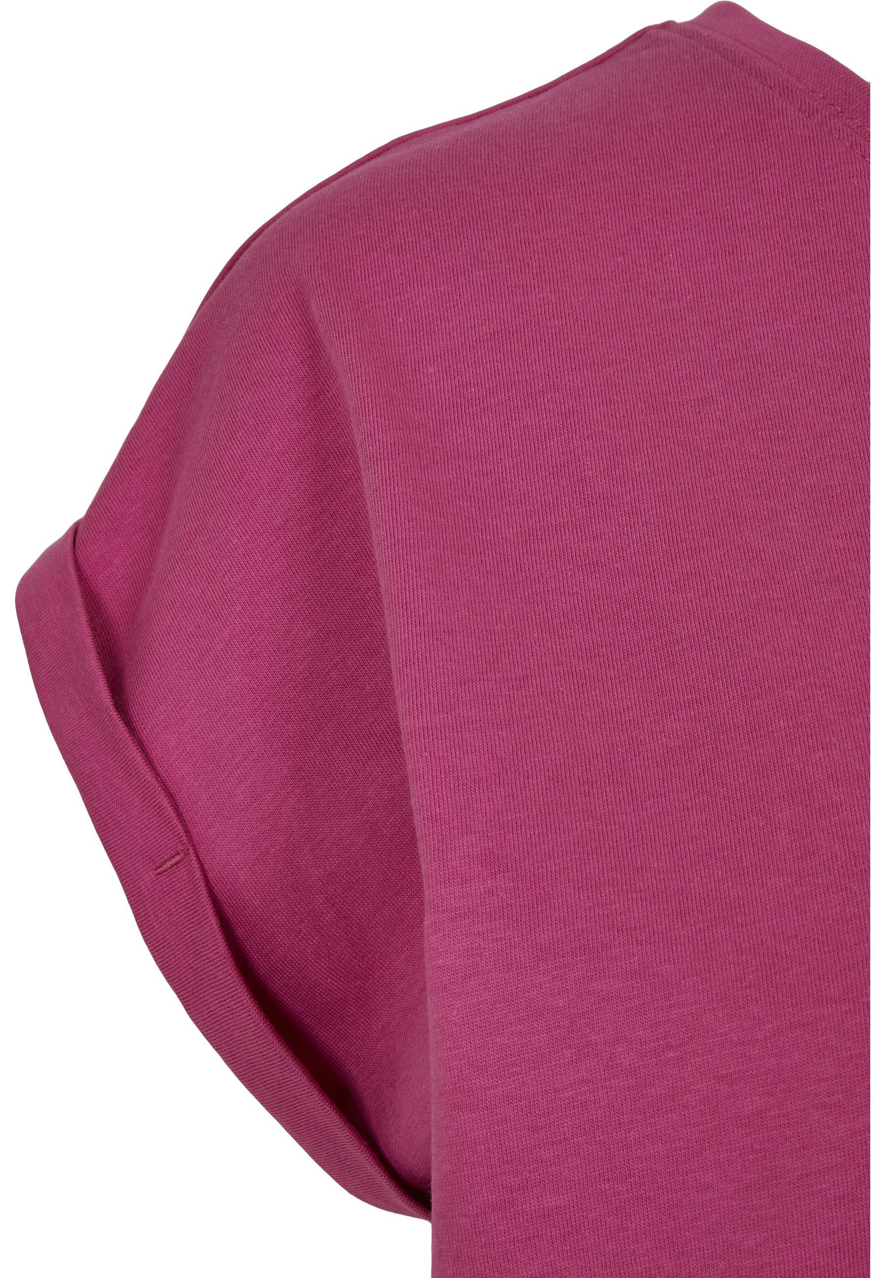 URBAN CLASSICS Kurzarmshirt Urban Classics Damen Ladies Extended Shoulder Tee (1-tlg) – Bild 4 von 5