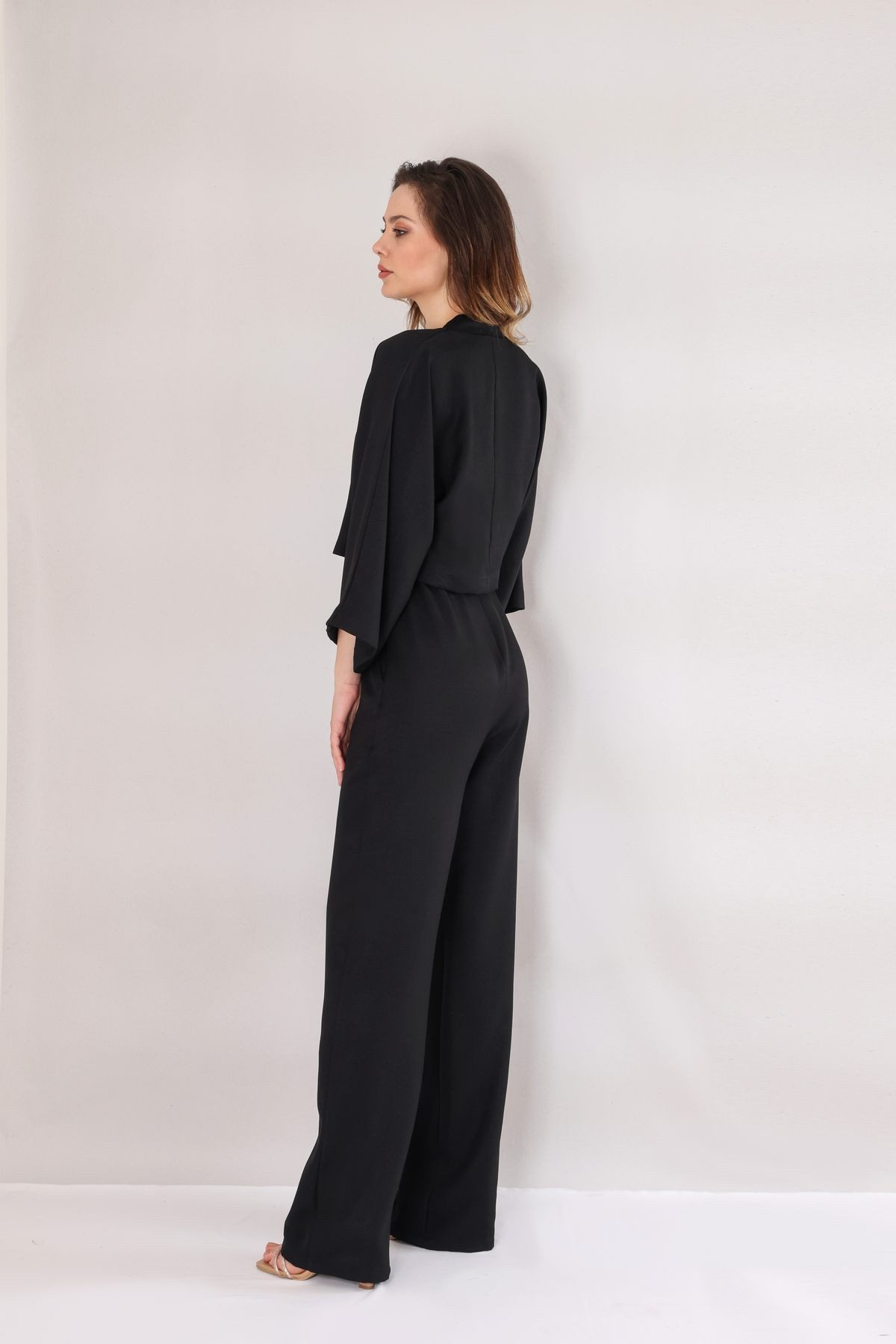 fashionshowcase Palazzohose Damen Stoffhose in Leinenoptik günstig online kaufen