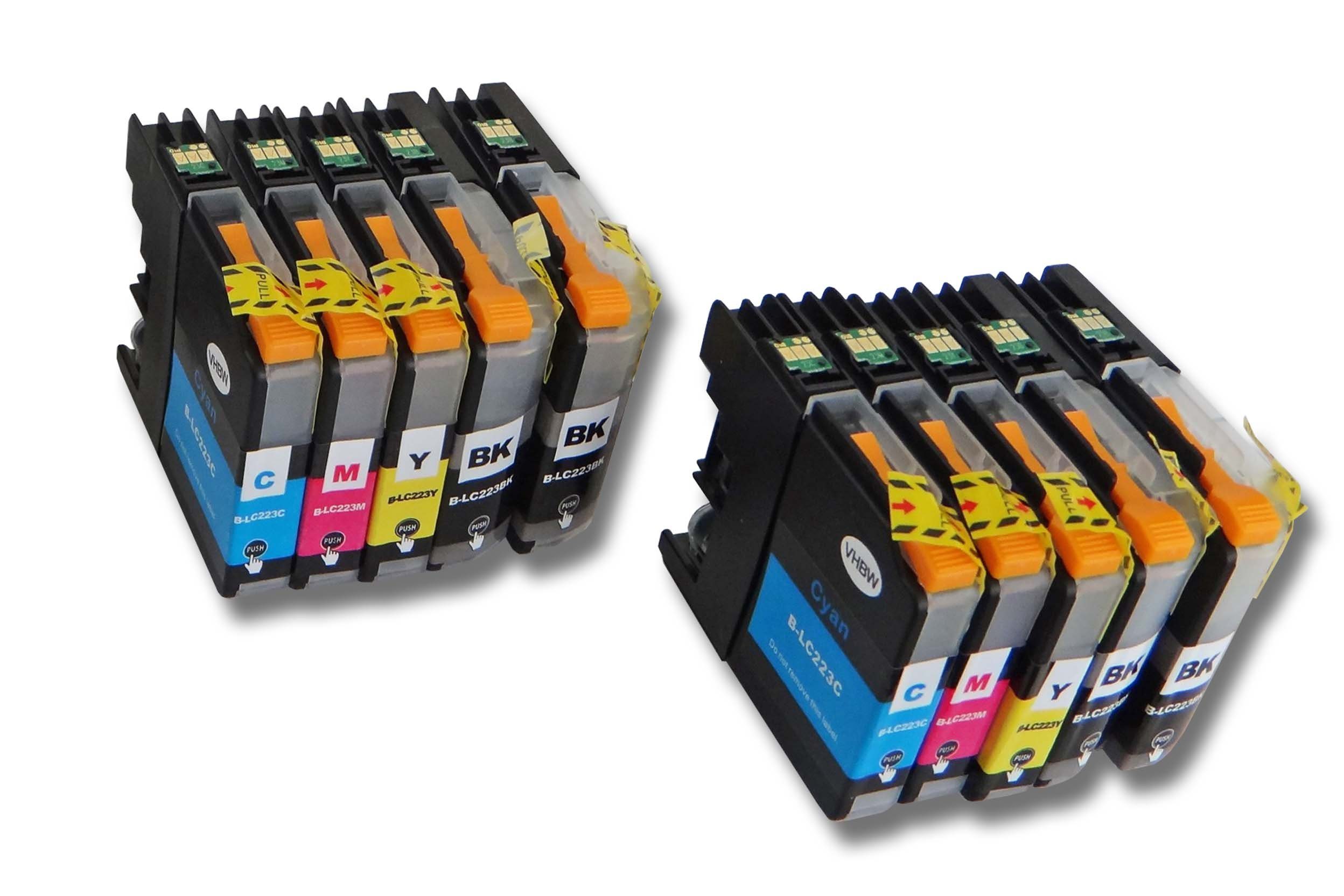 vhbw Tintenpatrone (passend für Brother MFC-J 4420 DW, 4425 DW, 4620 DW Drucker & Kopierer Tintenstrahldrucker)