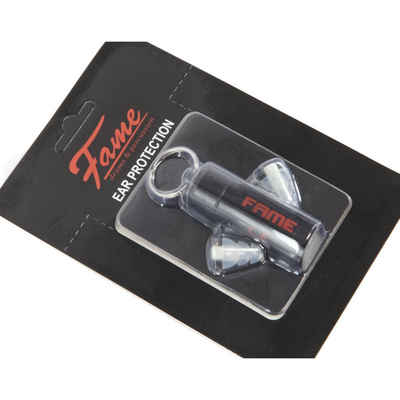 FAME Spielzeug-Musikinstrument, 20 dB Earplugs Gehörschutz clear, incl. Box - Gehörschutz für Drumer