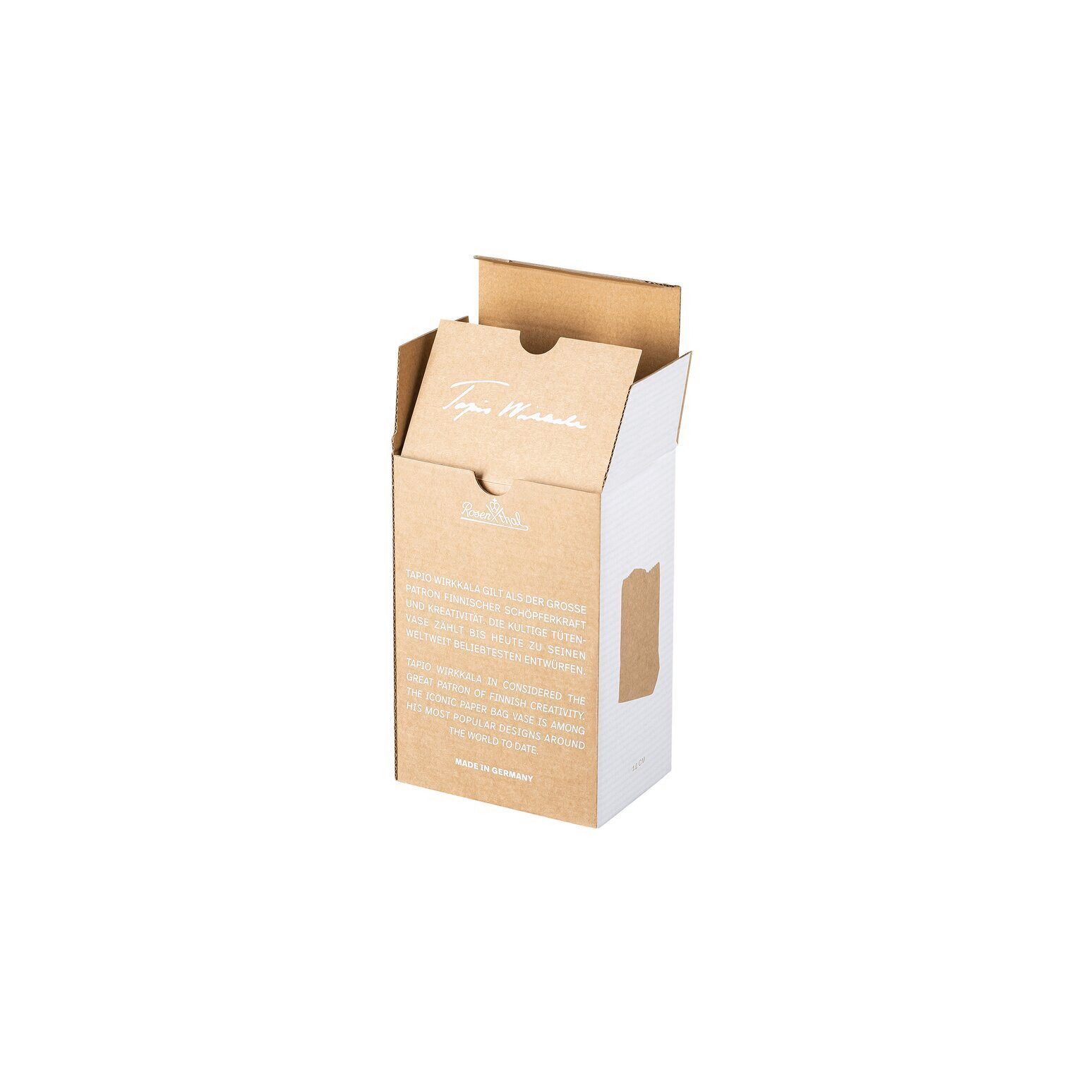 Rosenthal Tischvase Rosenthal Do not litter Vase, Porzellan