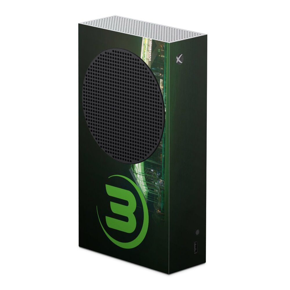 DeinDesign Konsolen-Cover Offizielles Lizenzprodukt VfL Wolfsburg Stadion VfL Wolfsburg Stadion, Microsoft Xbox Series S Skin Aufkleber Sticker Folie