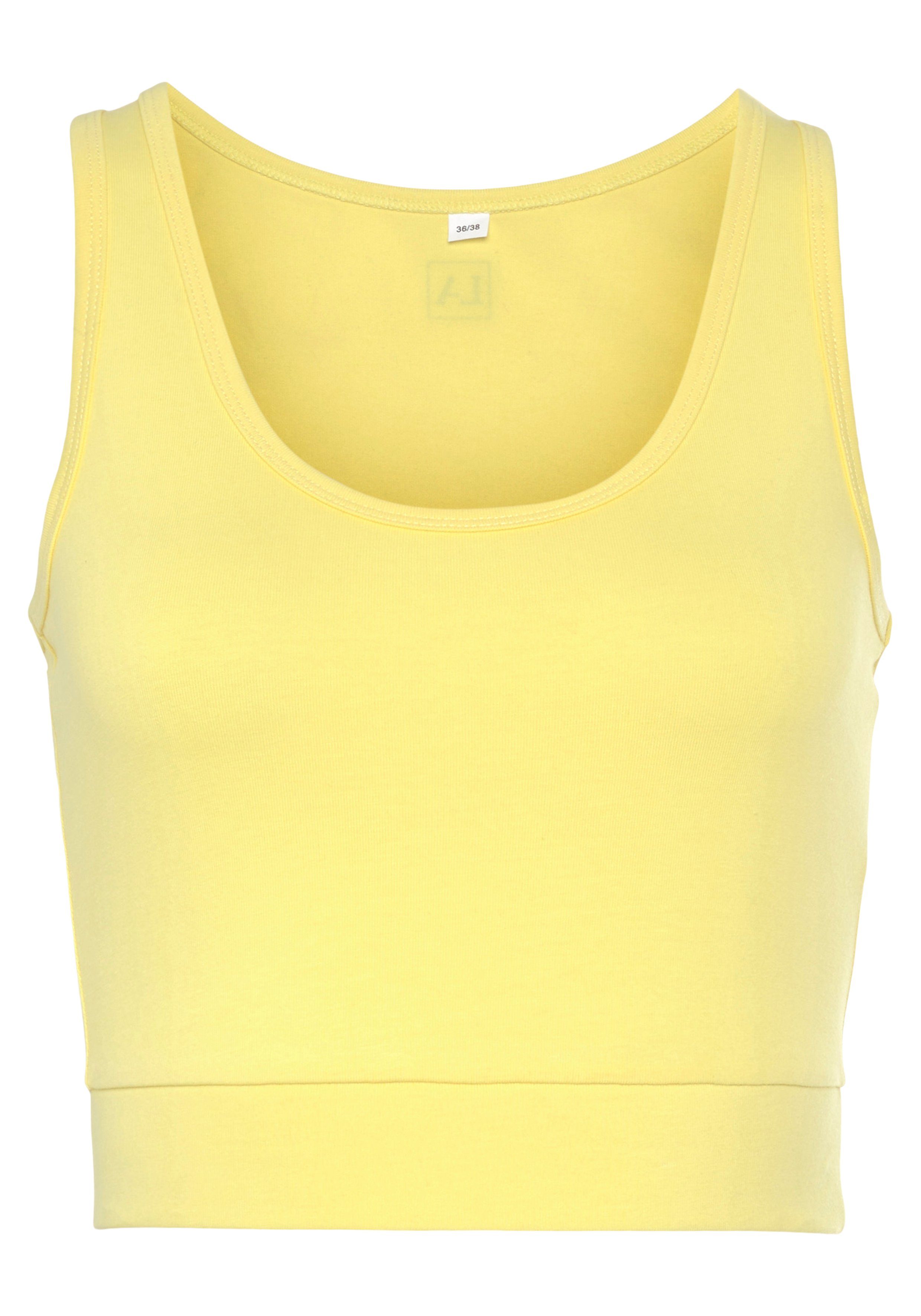 LASCANA ACTIVE Sporttop Crop-Top mit breiten Trägern günstig online kaufen