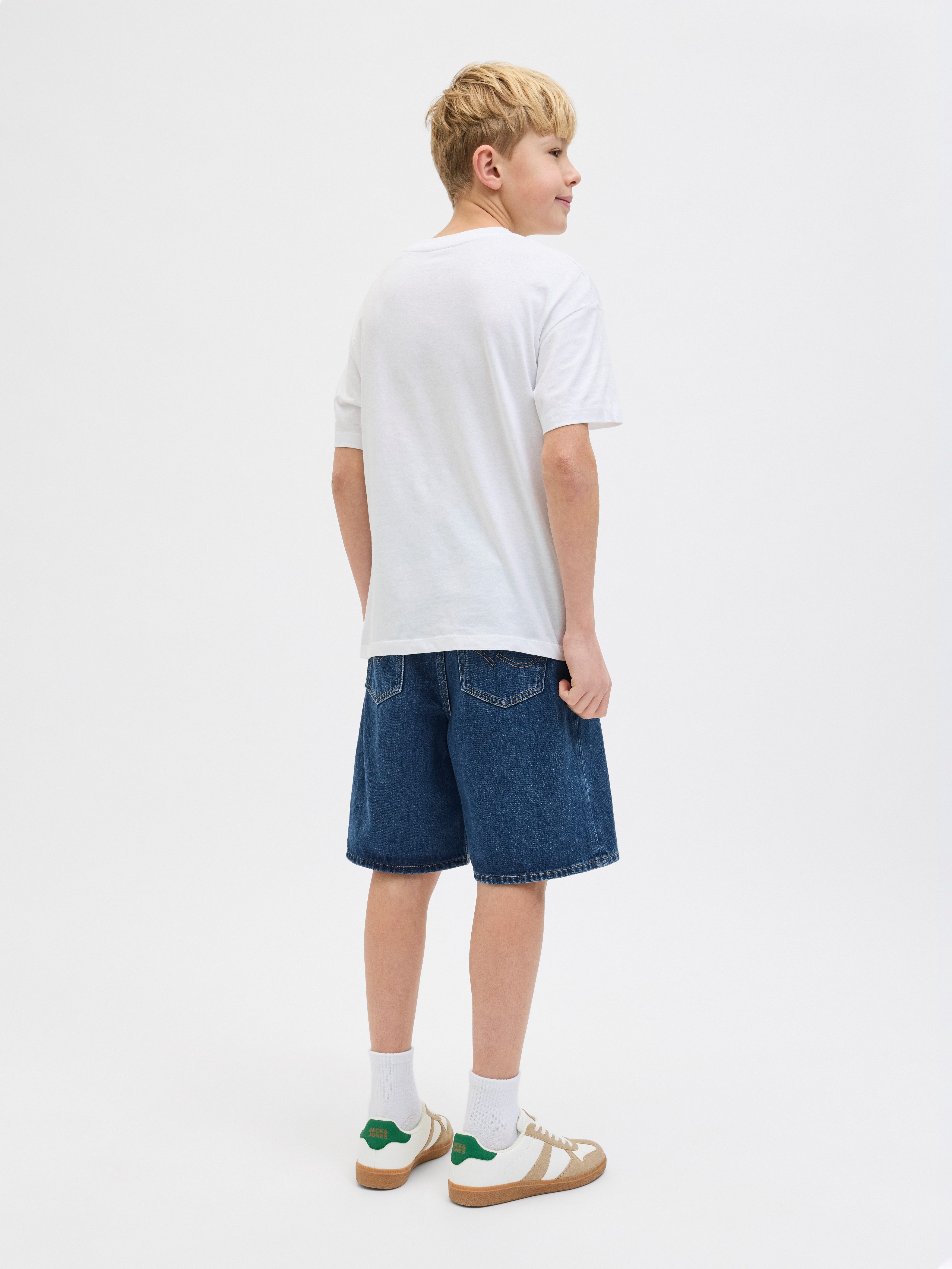 Jack & Jones Junior Shorts JJITONY locker geschnitten für angenehmes Tragegefühl unifarben, modisch, regular fit, Web