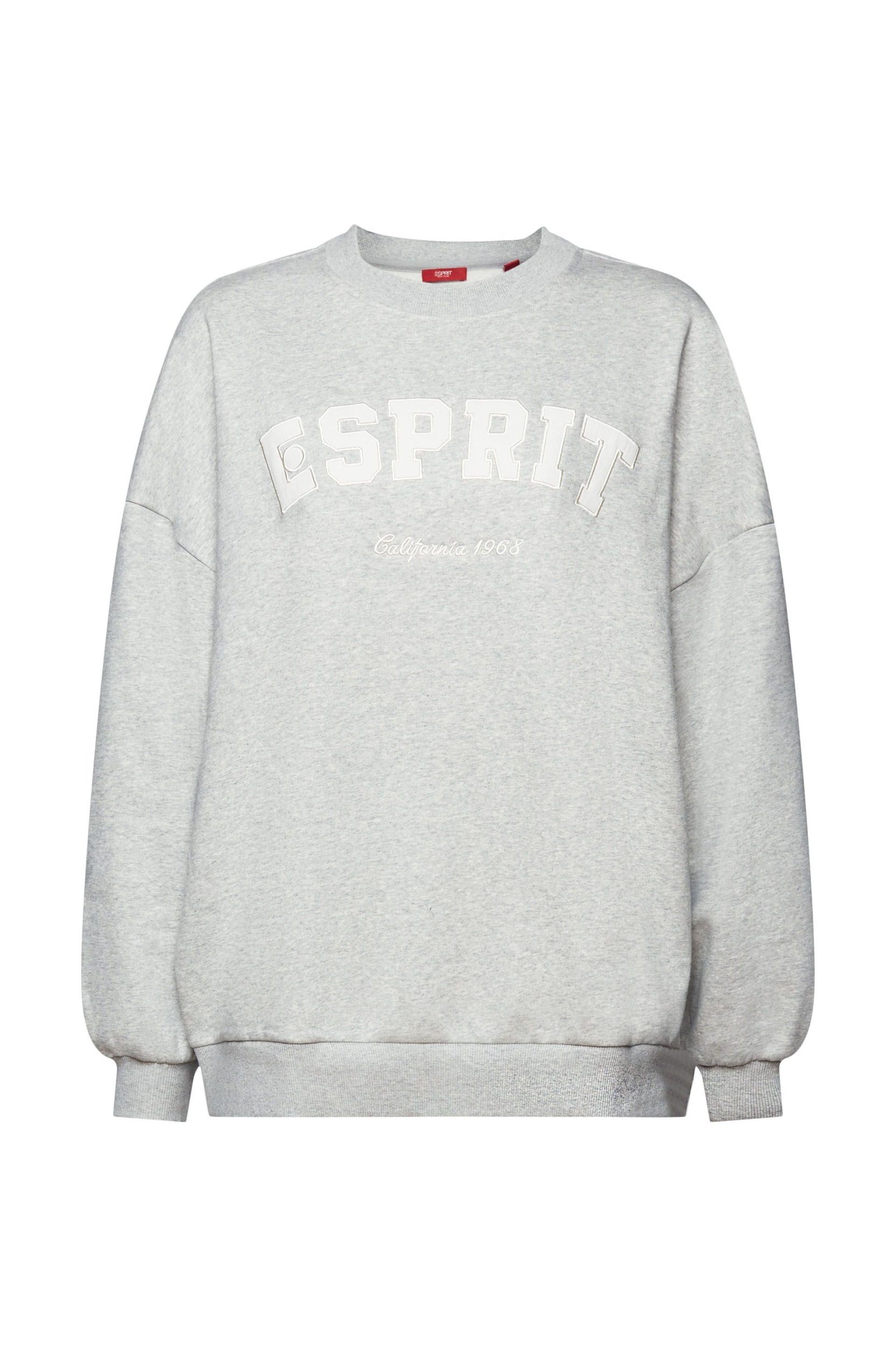 Esprit Sweatjacke Sweatshirt Oversize Esprit grau