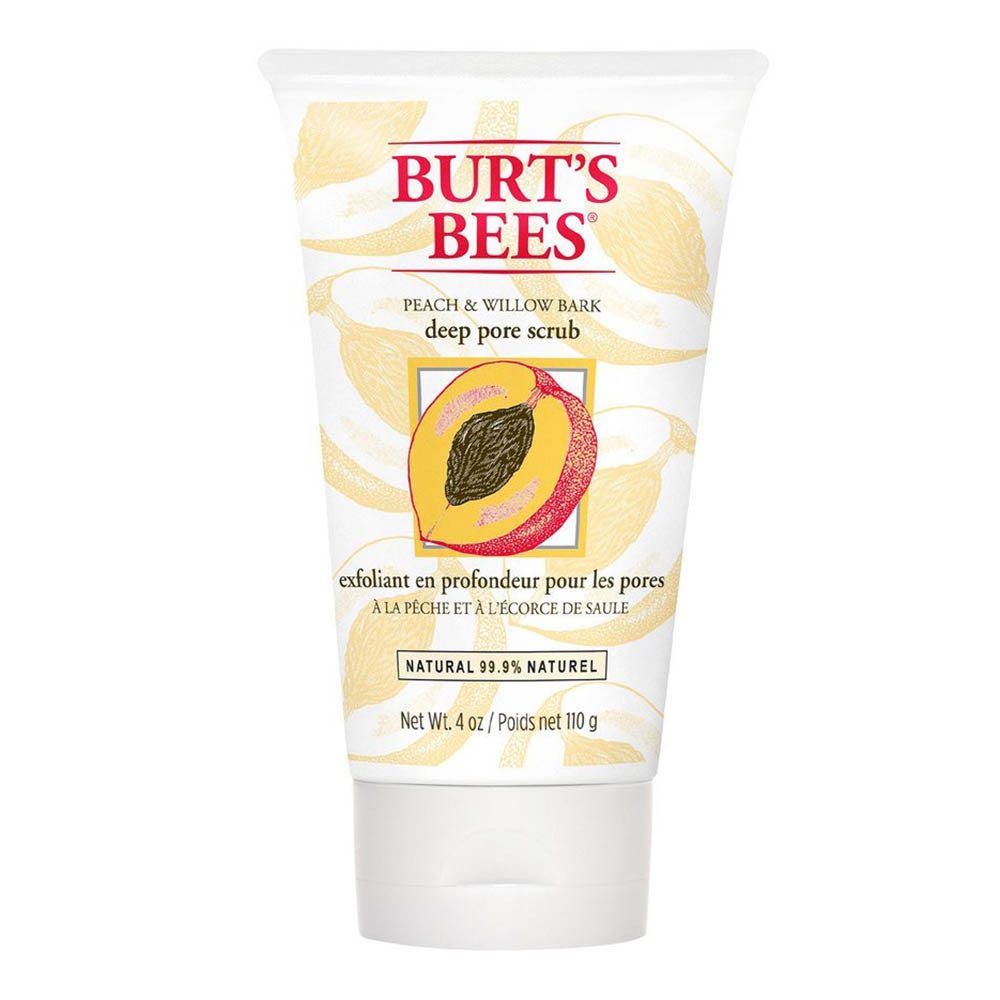 BURT'S BEES Gesichtspeeling Deep Pore Scrub - Peach & Willowbark 113,3g