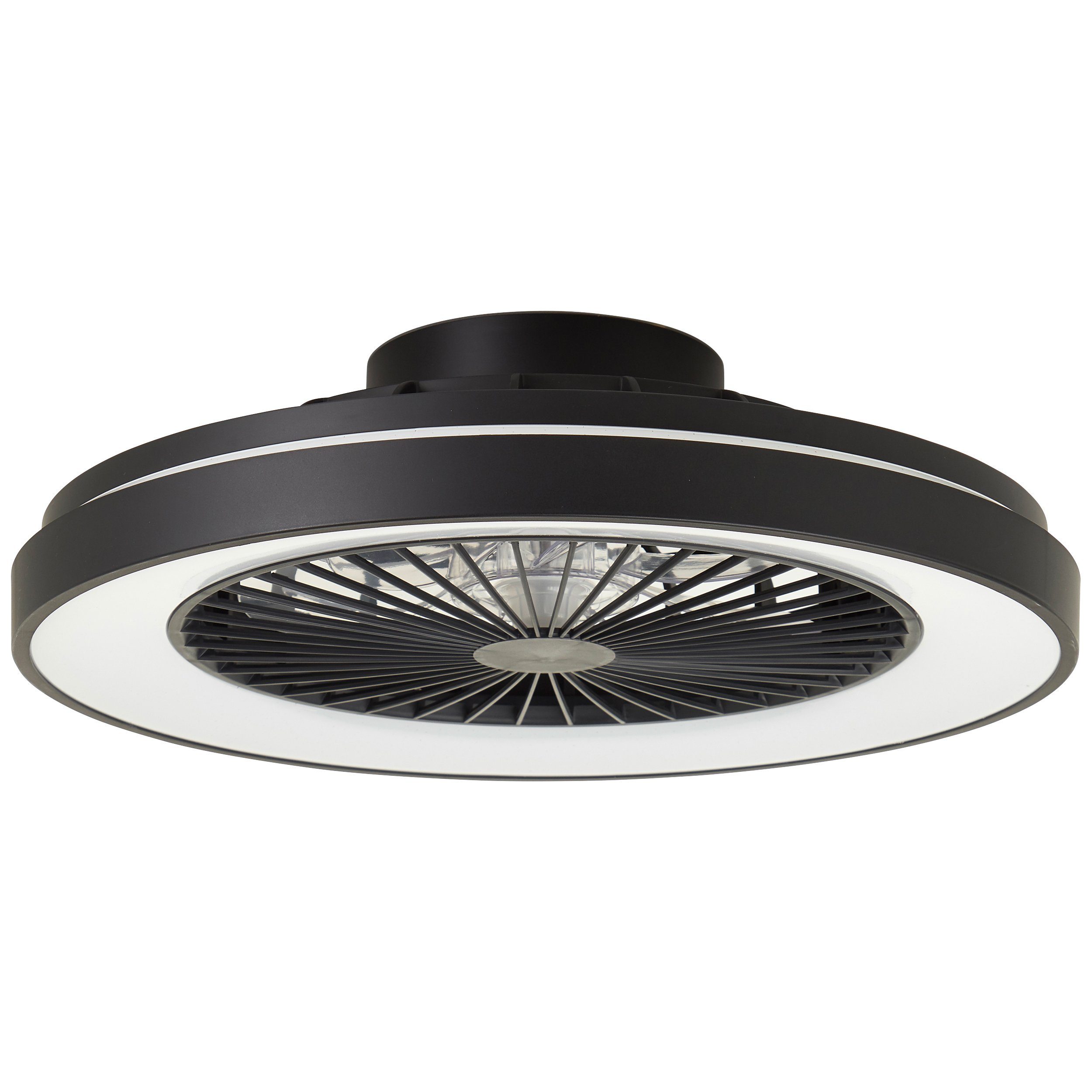 Mazzaro, digitales CCT, kaltweiß, mit CCT warmweiß LED RGB, Dimmfunktion, Fernbedienung, dimmbar über Deckenleuchte Brilliant Ventilator, cm, 48,5 - Timerfunktion, - Nachtlichtfunktion, integriert, LED fest