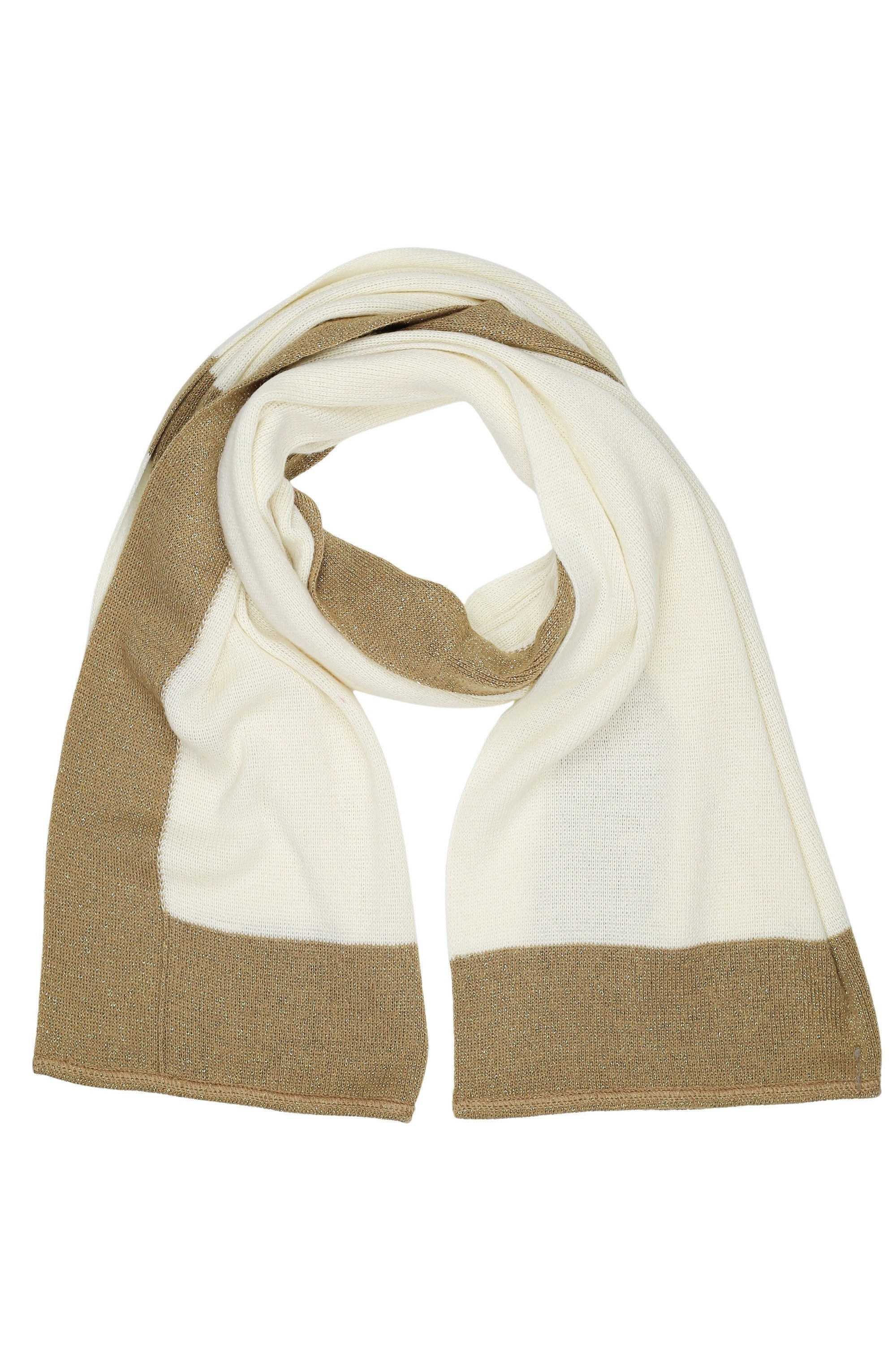 COLLEZIONE ALESSANDRO Strickschal Schimmer, (1-St), leicht glitzernd, Made in Italy