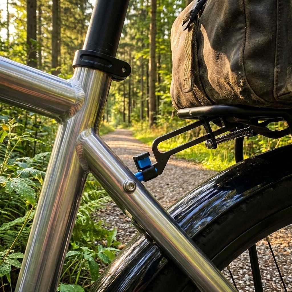 XLC Fahrrad-Gepäckträger XLC Switch Button carry more II passend für XLC Systemgepäckträger