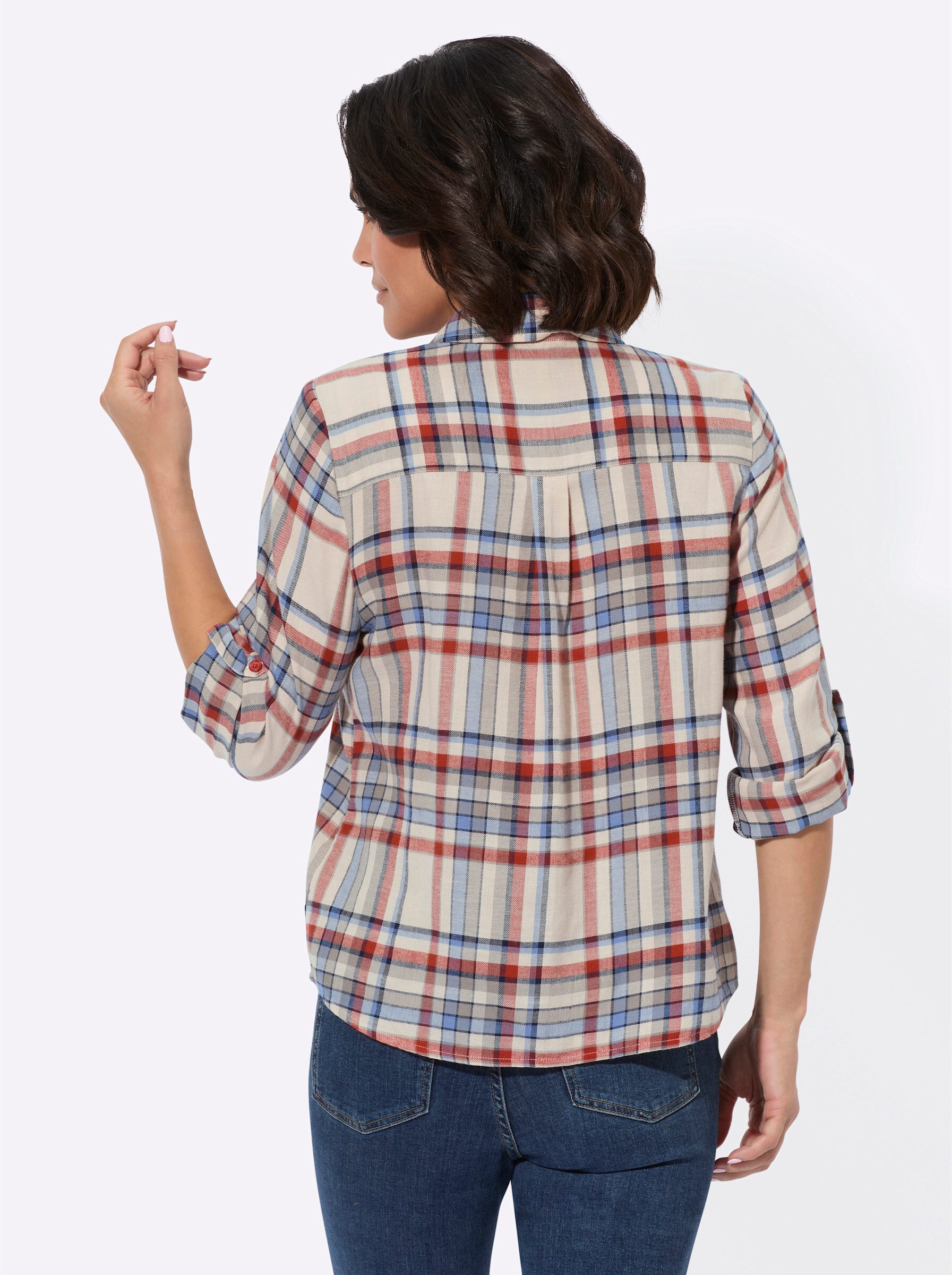 Witt Klassische Bluse Flanellbluse . günstig online kaufen