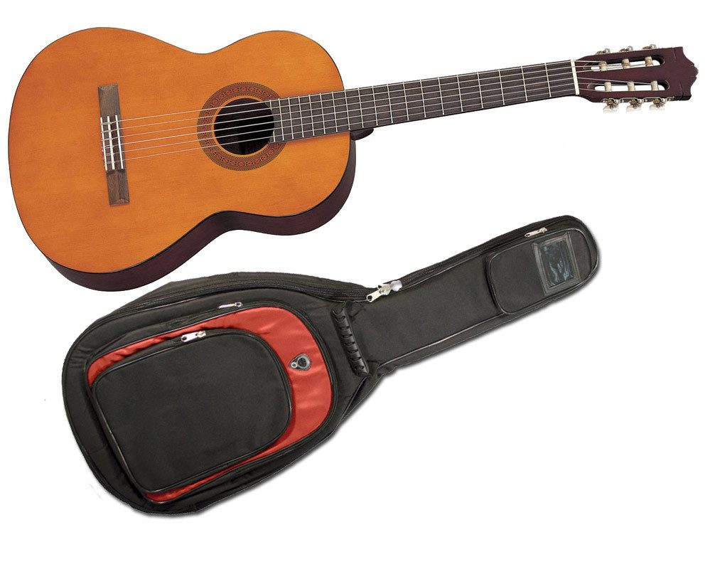 Yamaha Konzertgitarre Yamaha C 40 II + Gigbag Bundle