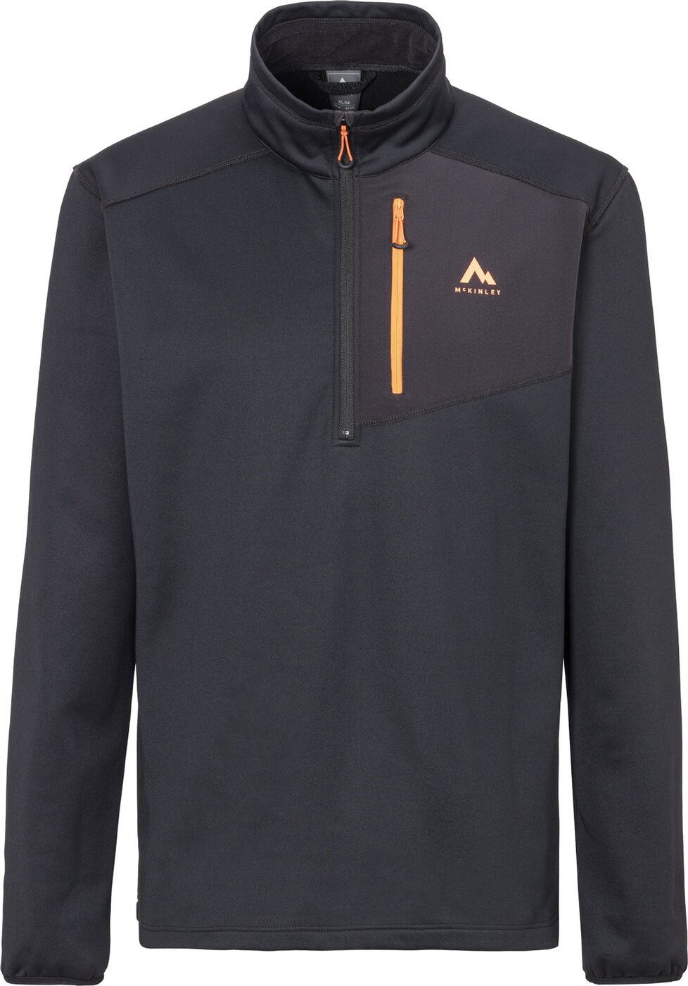Fleecepullover He.-Funktions-Shirt Grayling M BRAUN MIT MOTIV