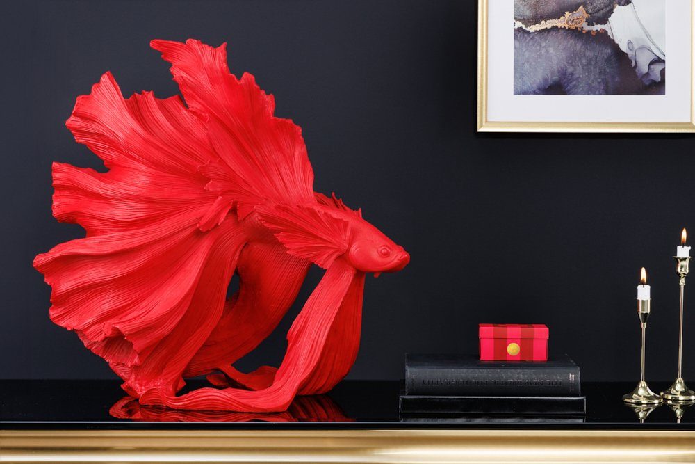riess-ambiente Tierfigur CROWNTAIL 60cm rot (Einzelartikel, günstig online kaufen