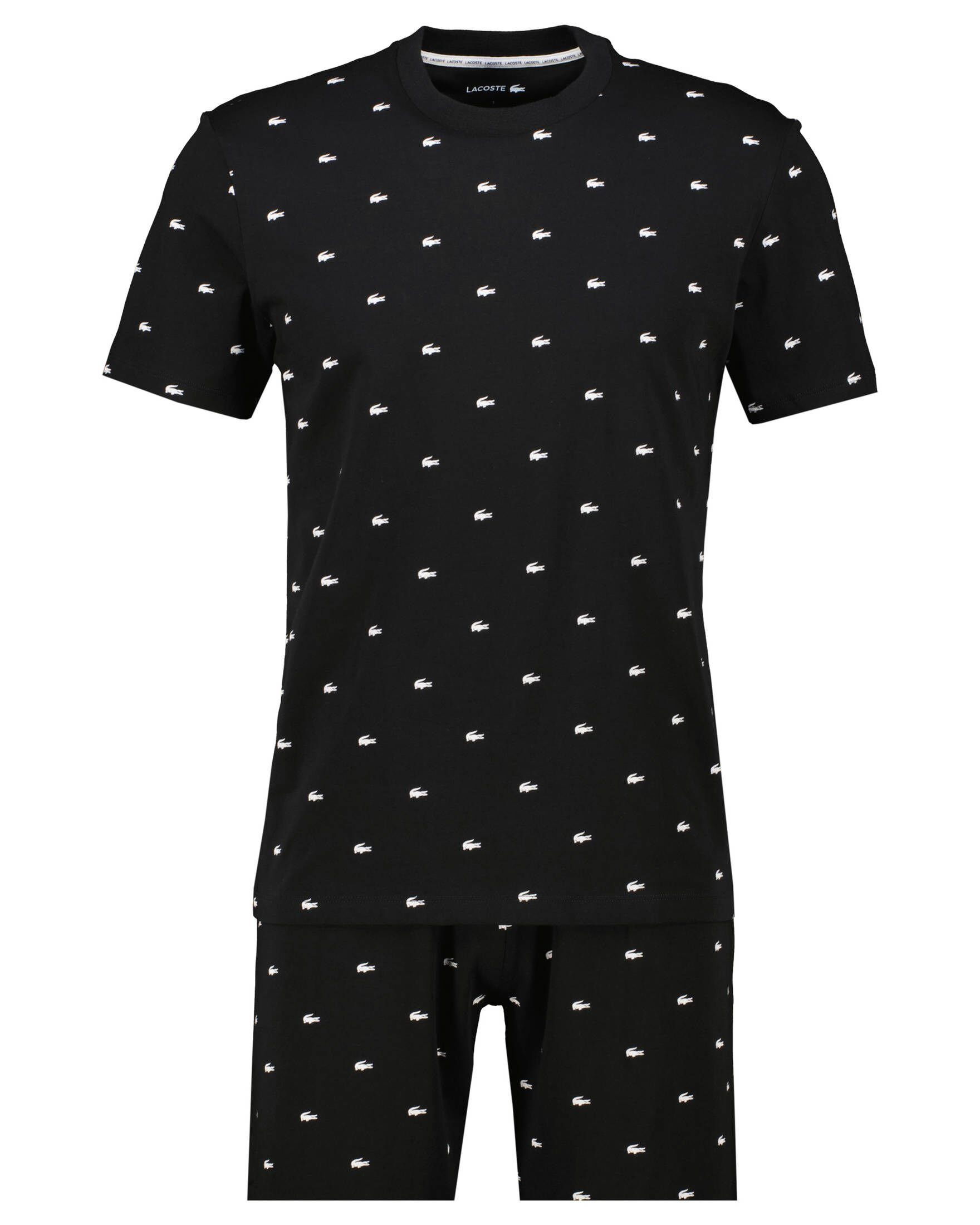 Lacoste Schlafanzug Herren Pyjama-Set (2 tlg)