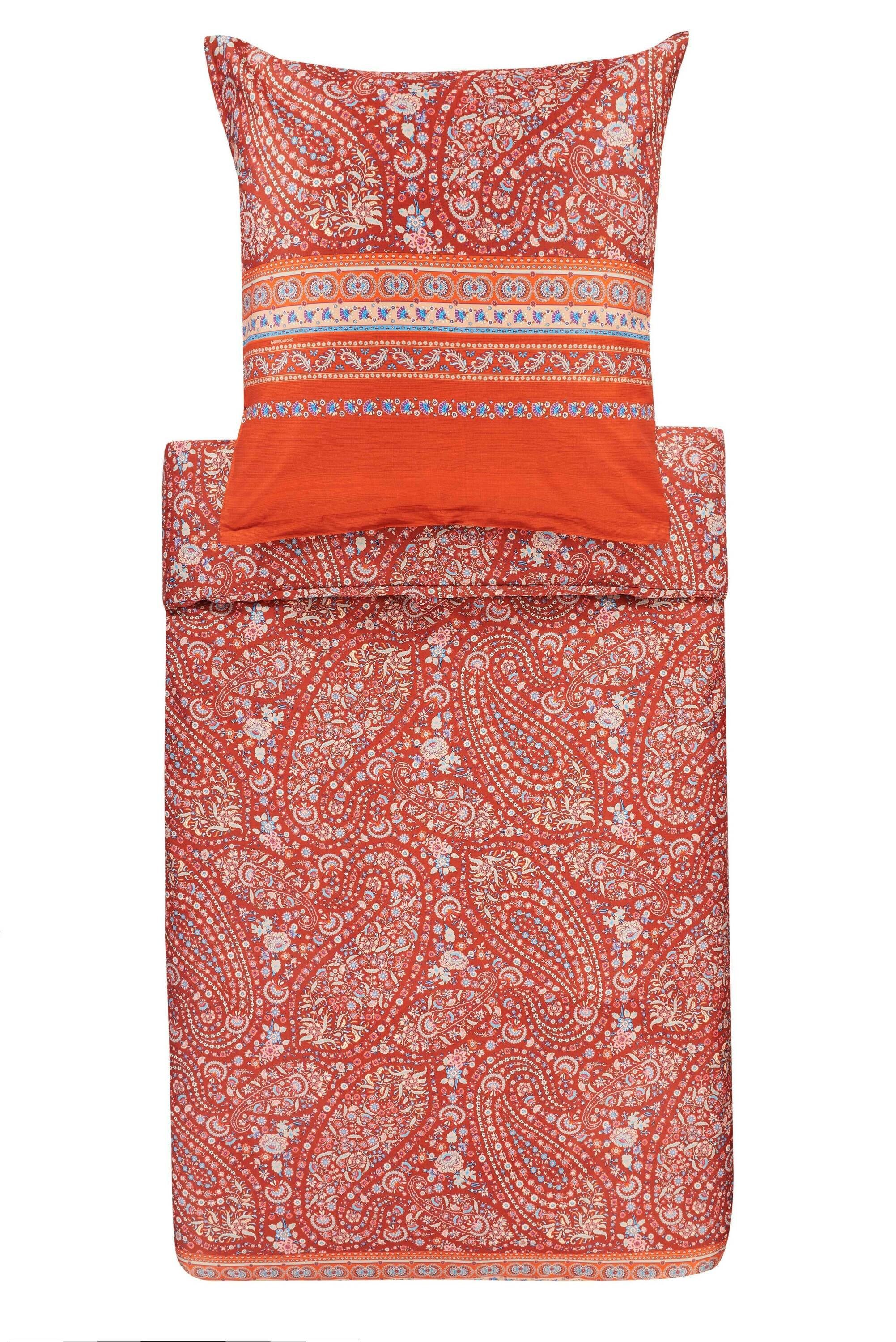 Bassetti Bettwäsche PIAZZA DI SPAGNA, Satin, 2 teilig, mit Reißverschluss