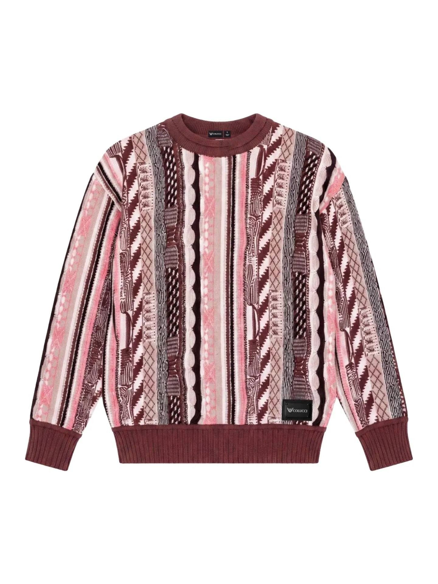 COLUCCI Strickpullover Pullover Colucci 3DKnit Sweater