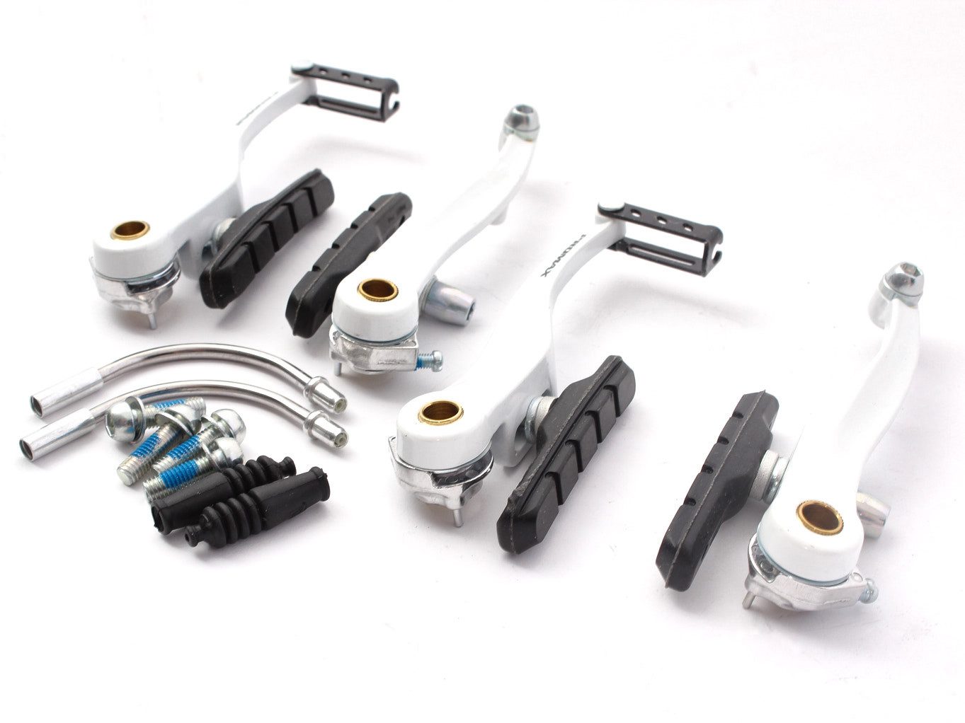 KHEbikes Felgenbremse KHE PROMAX BMX V-Bremse 105 mm Aluminium Weiß