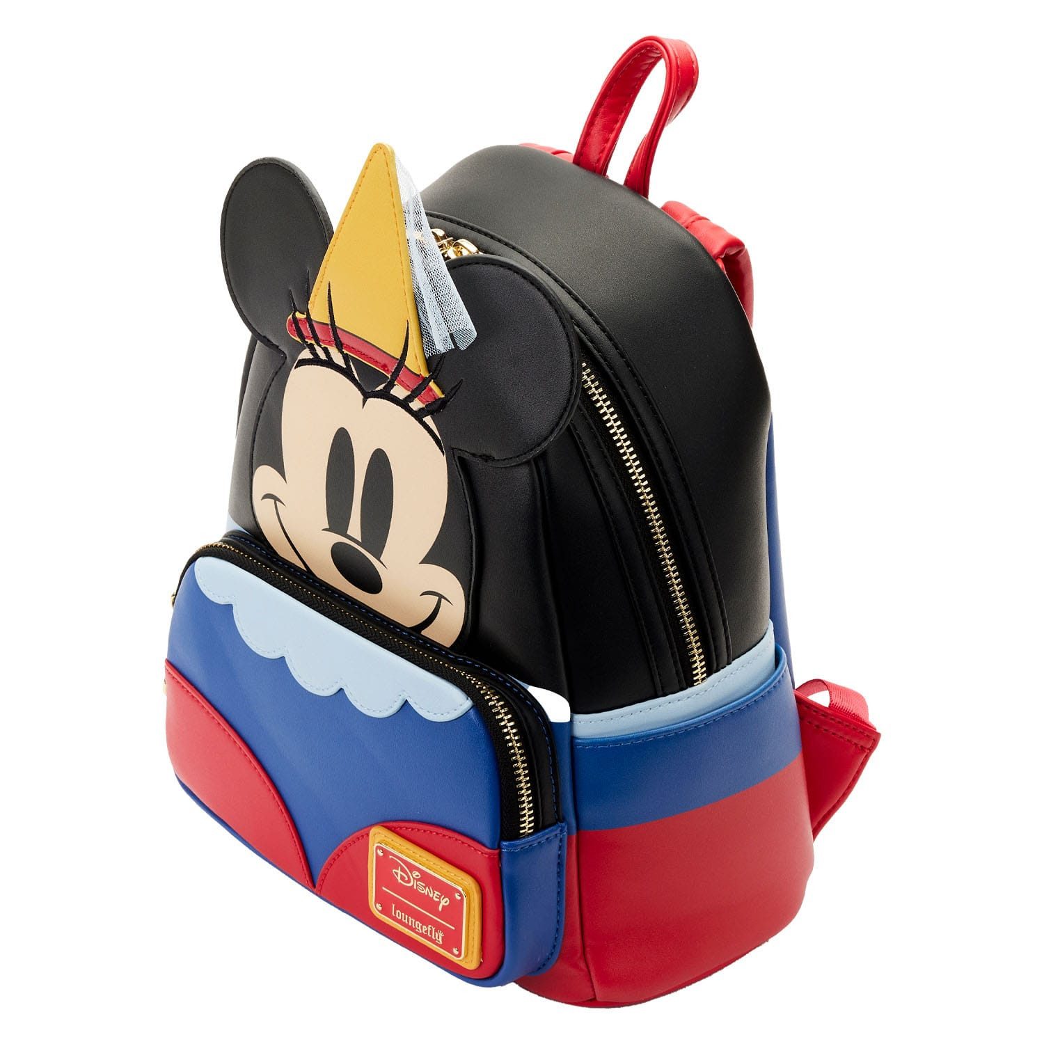Loungefly Minirucksack Disney by Loungefly Rucksack Minnie Cosplay (1-tlg), hochwertig und detailliert