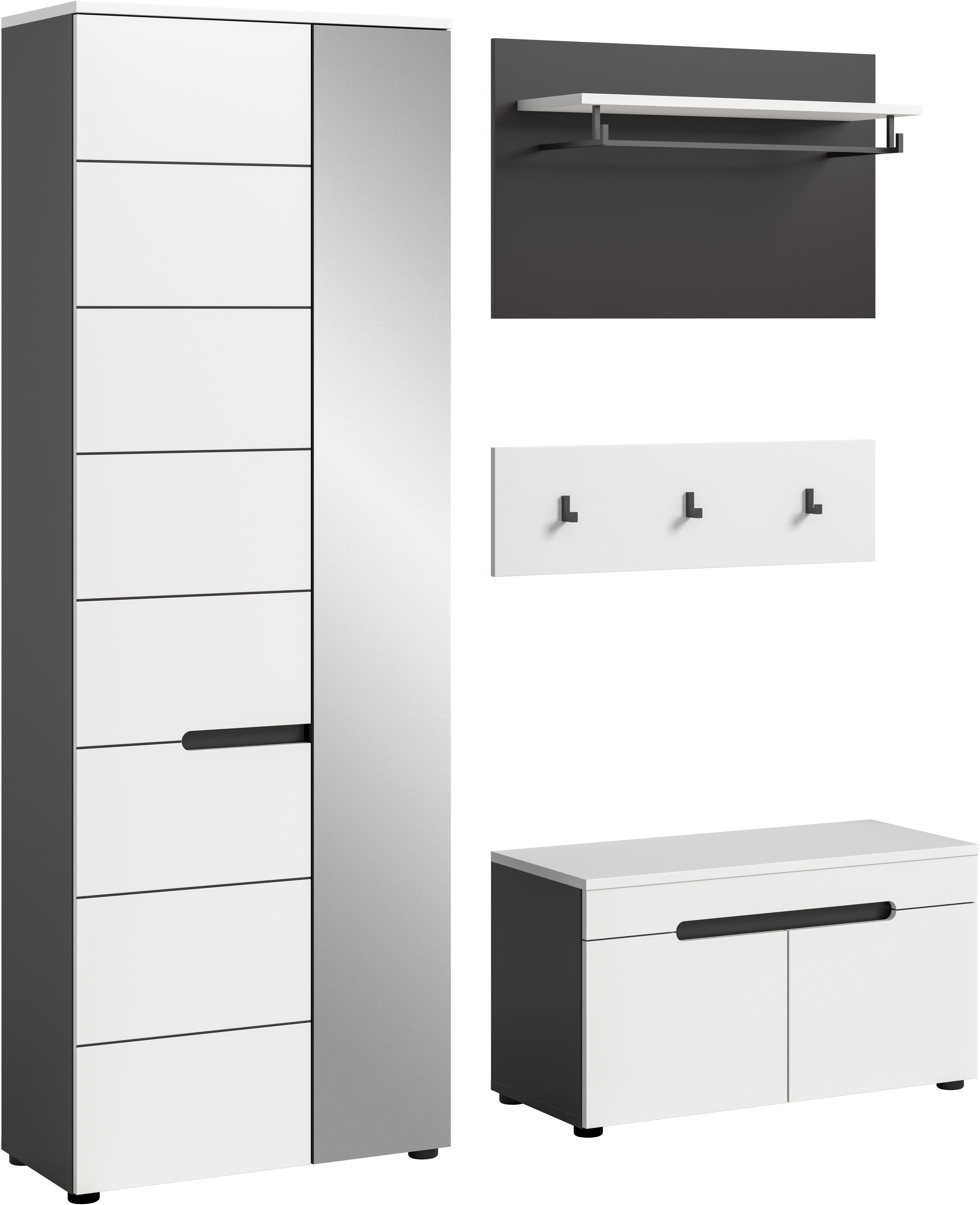 INOSIGN Garderoben-Set REHAT, TOPSELLER!, 4-teilig, Breite günstig online kaufen